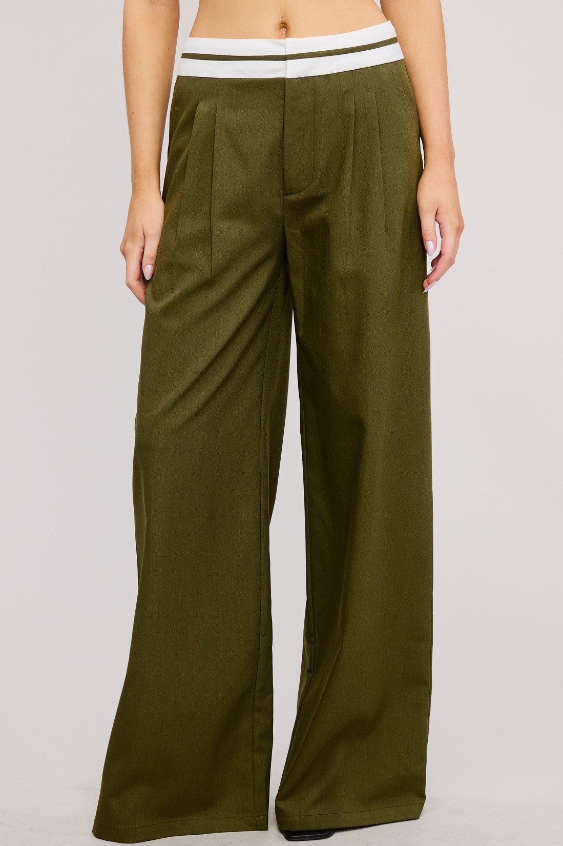 MARISA OLIVE TROUSER