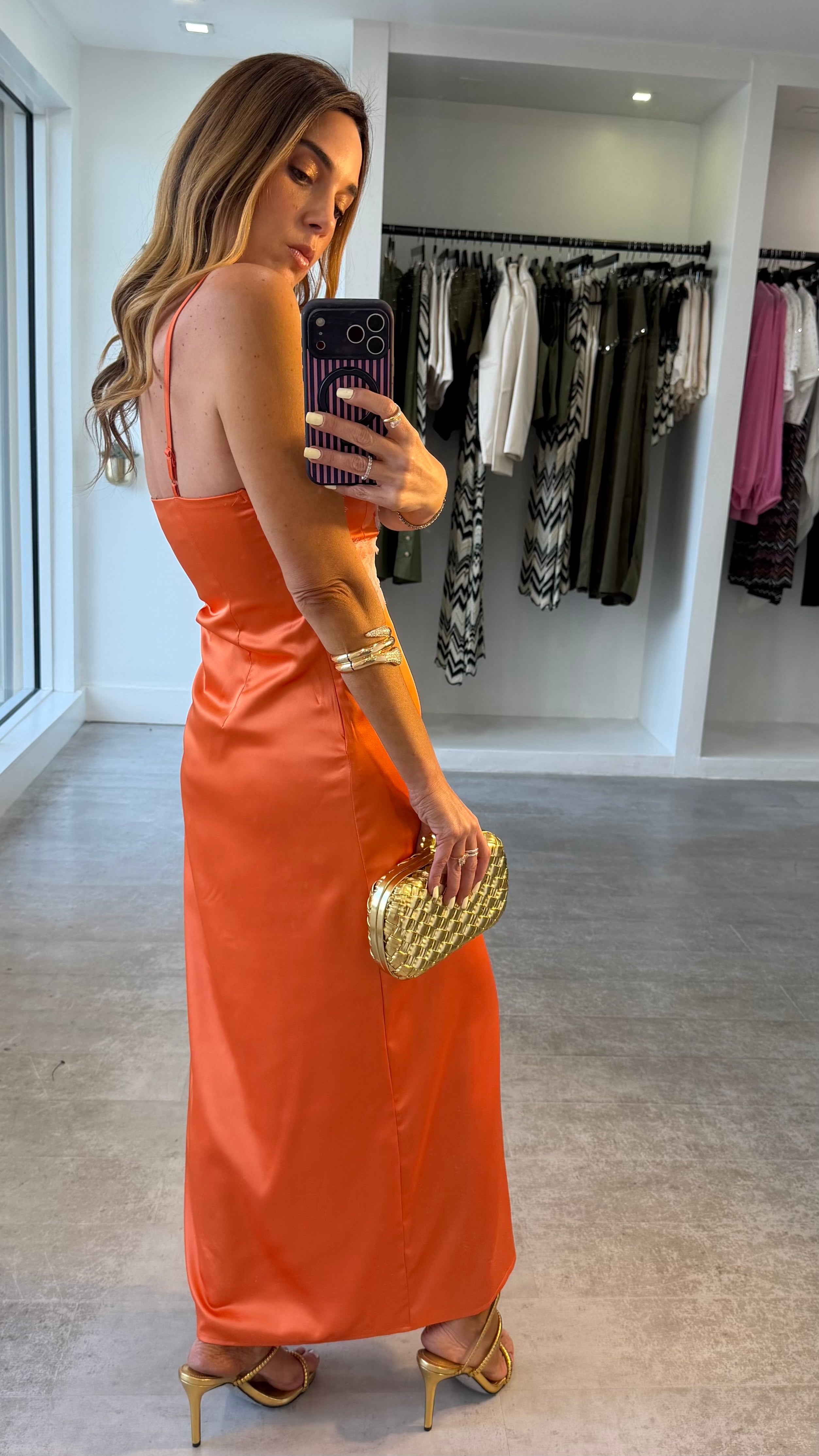 SUNSET LACE DRESS