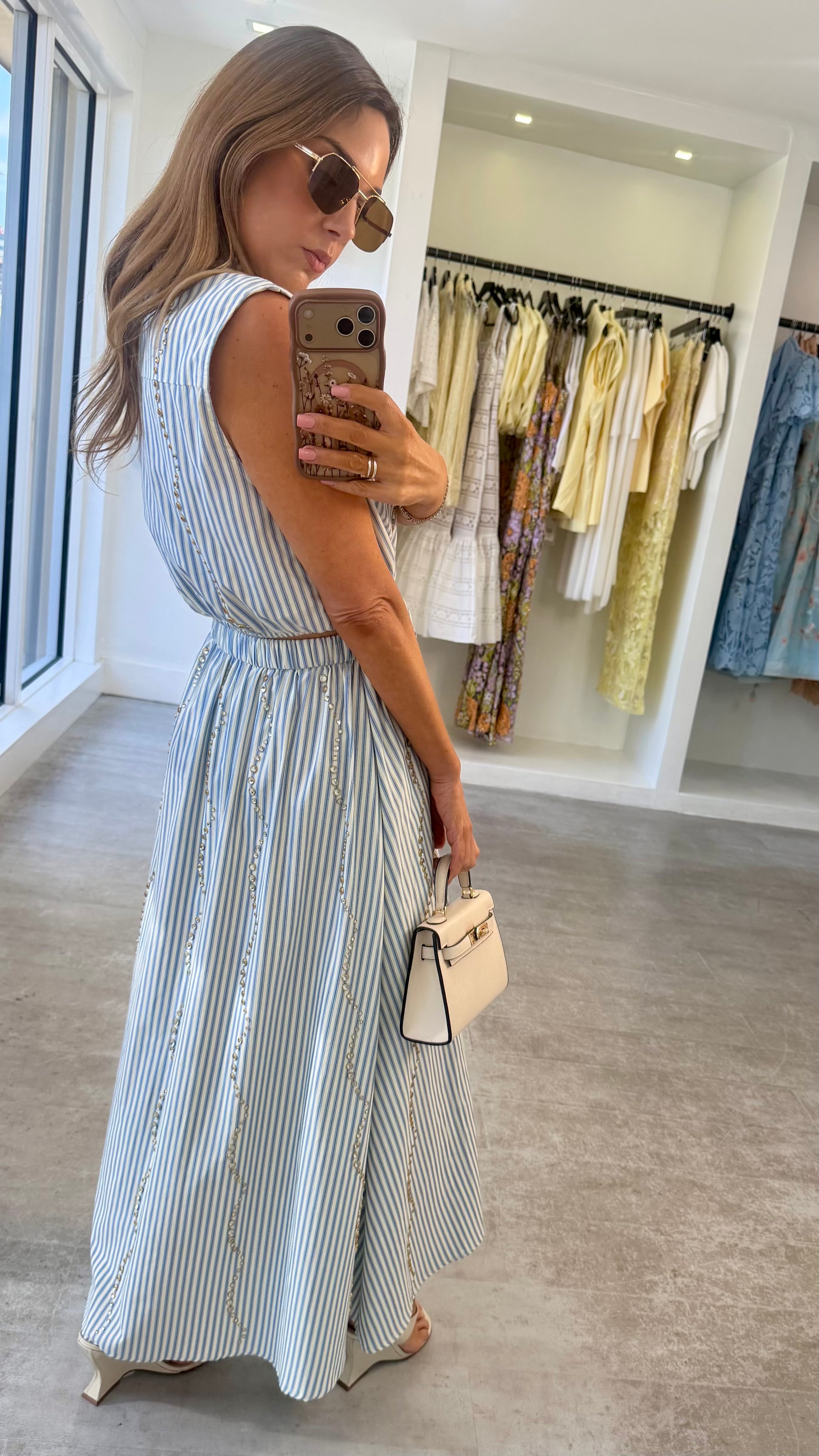 RIVIERA EMBELLISHED SKIRT SET