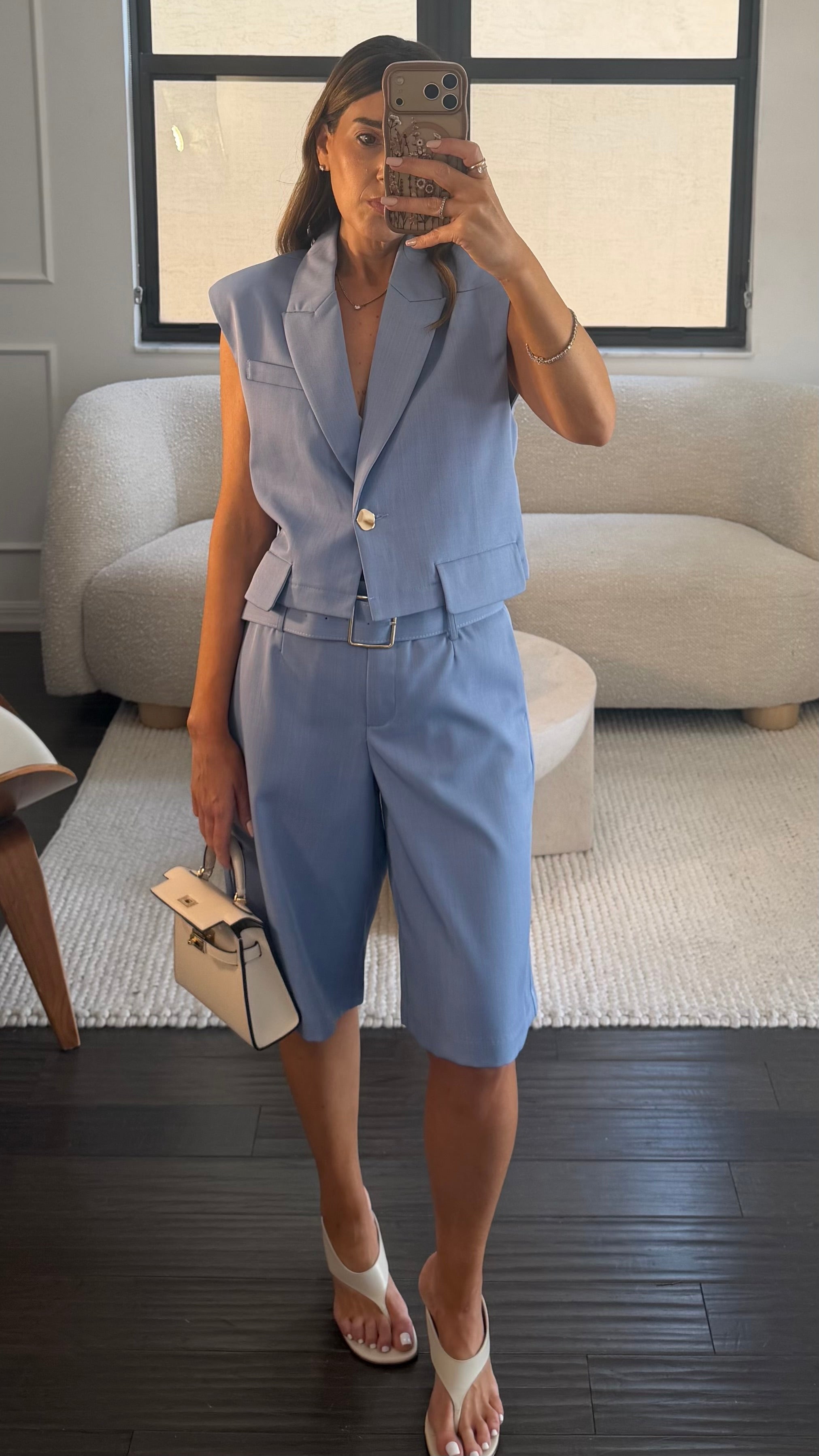SKY TAILORED VEST SET