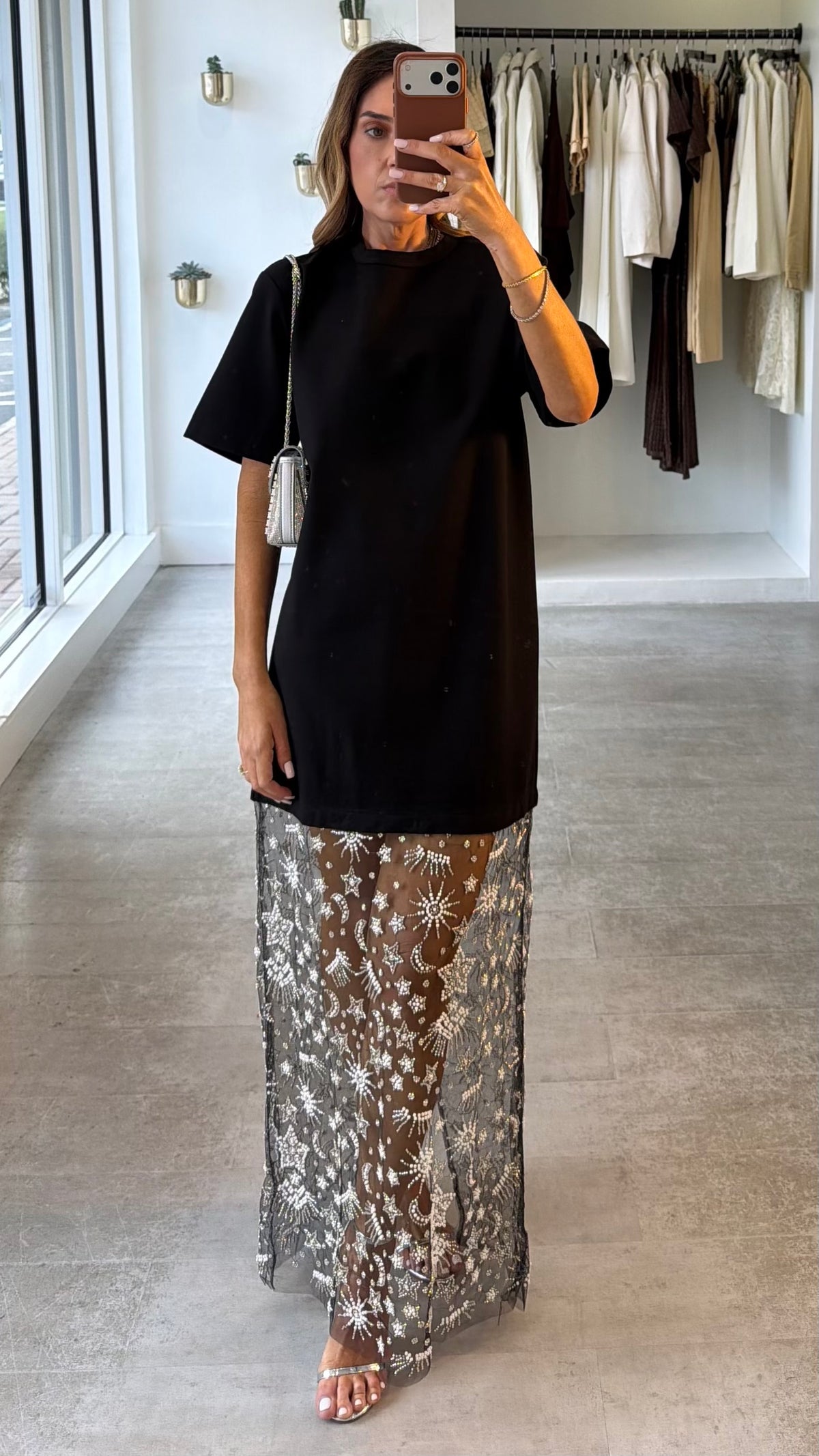 STARDUST NOIR DRESS