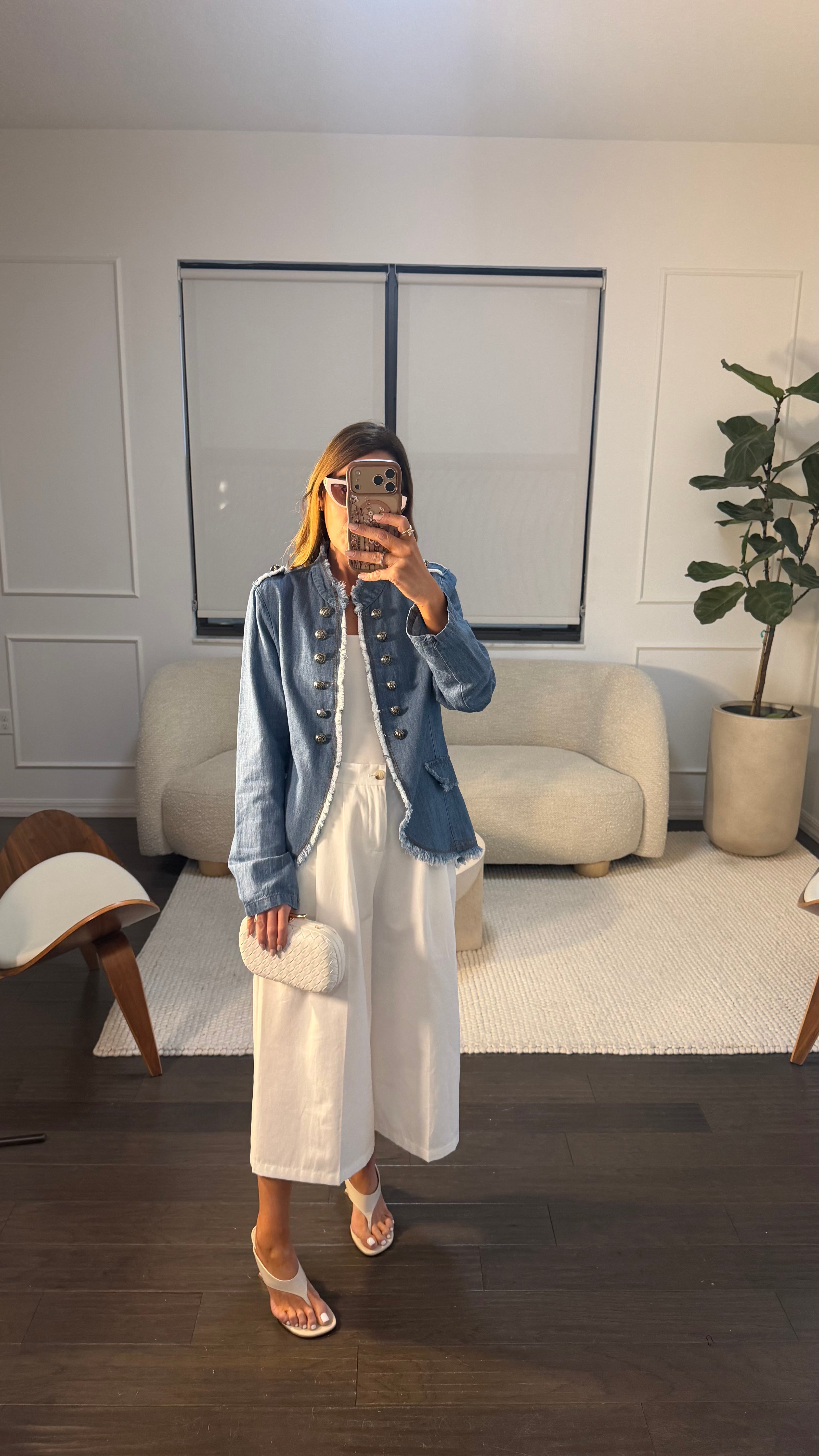 RAW EDGE DENIM JACKET