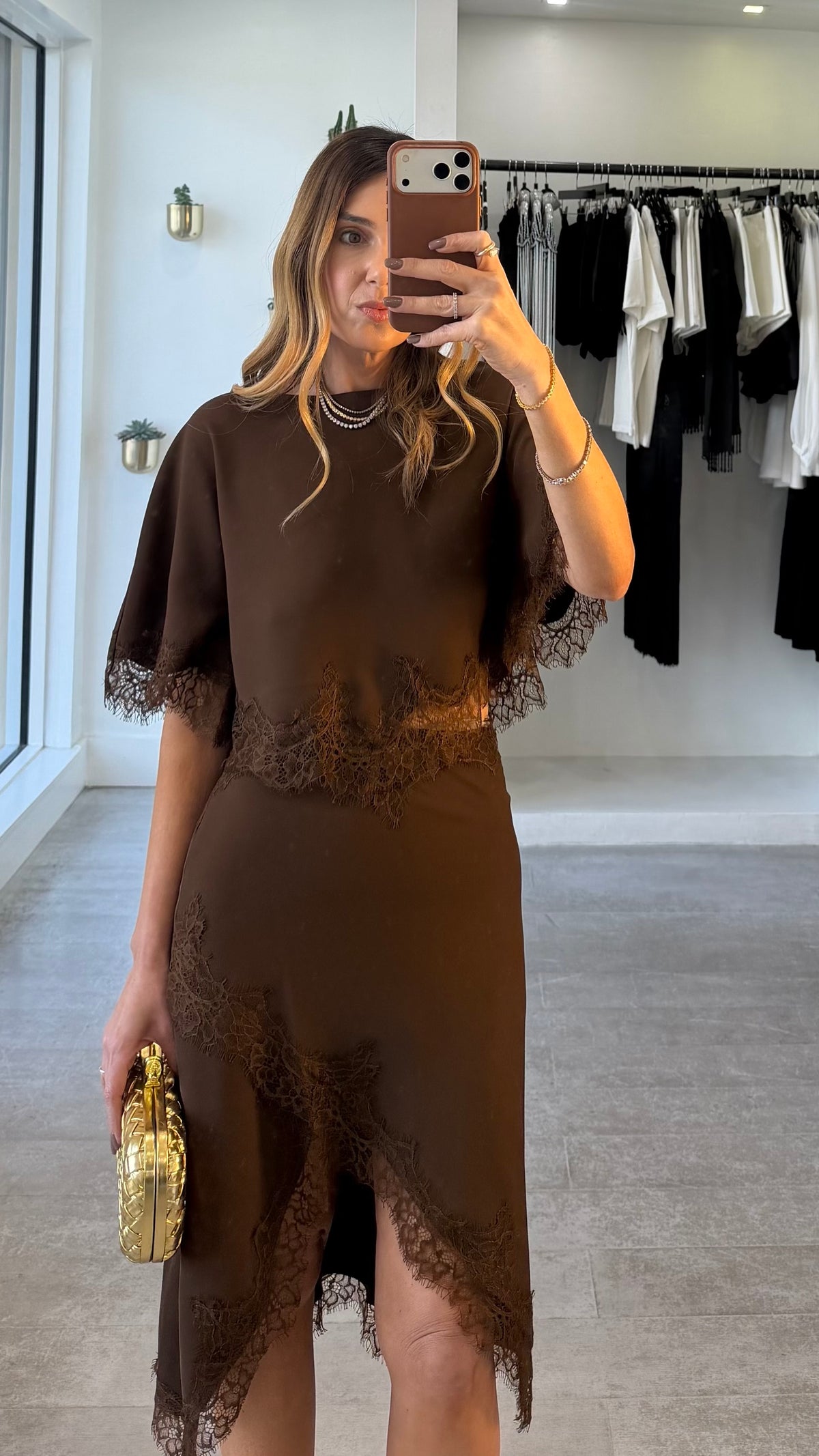 ESPRESSO LACE SET
