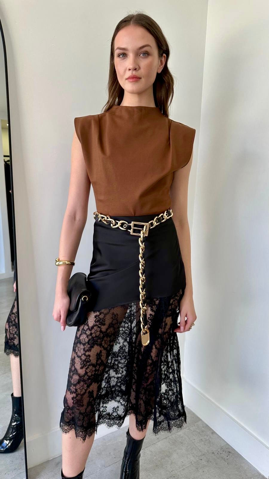 COCOA SCULPT TOP