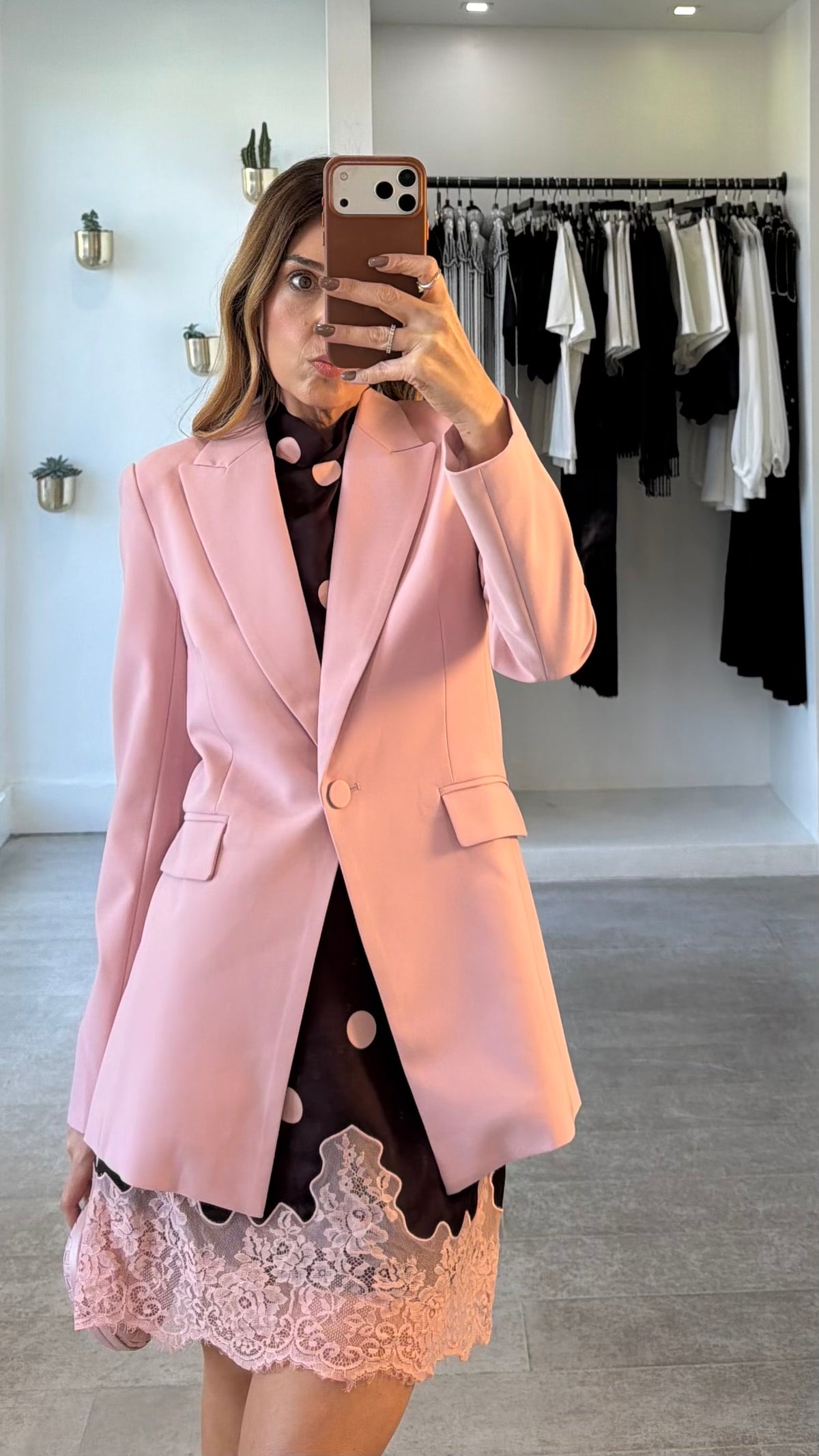 BLUSH BLAZER
