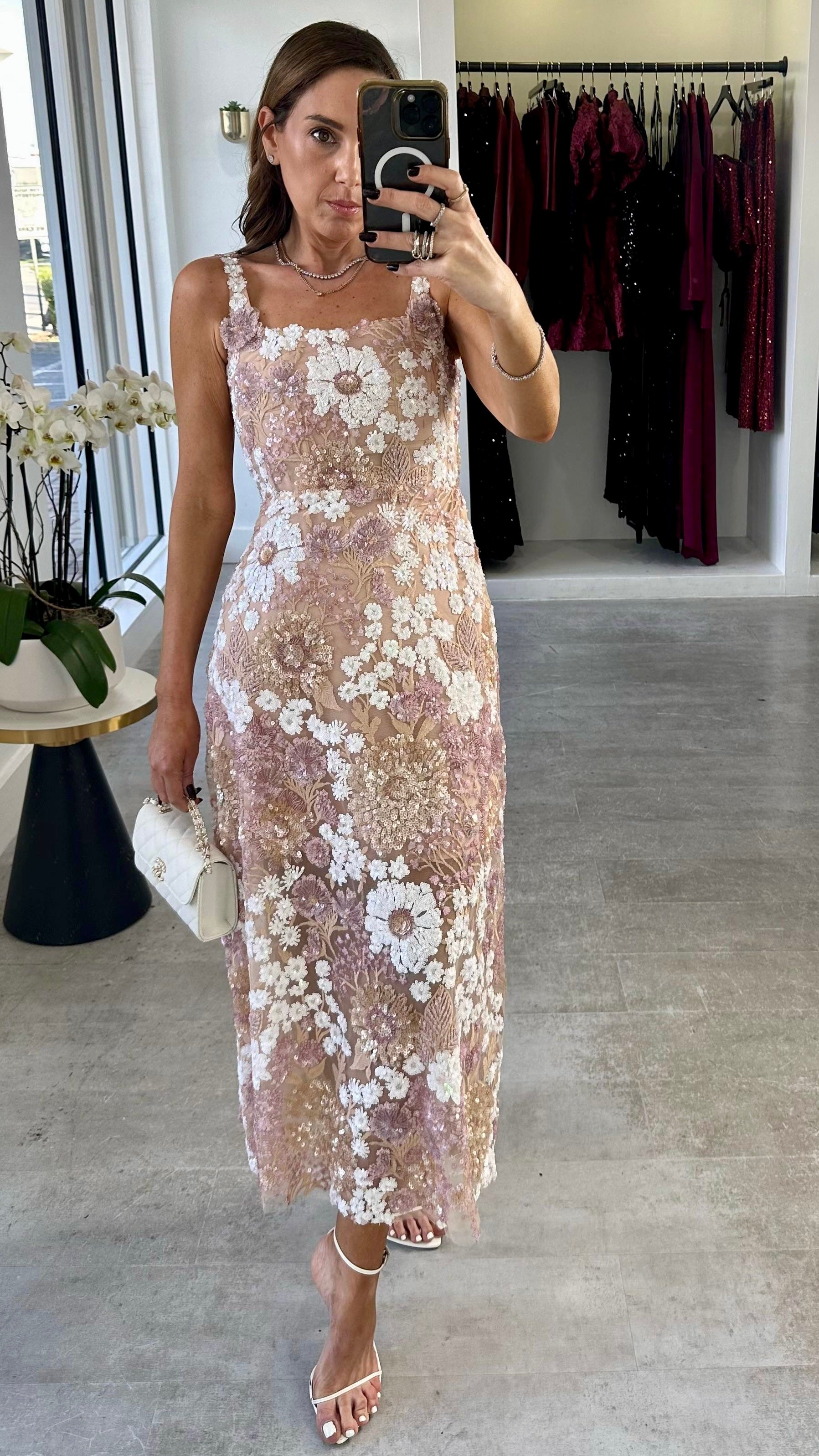 KRYSTAL GARDEN BLOOM DRESS