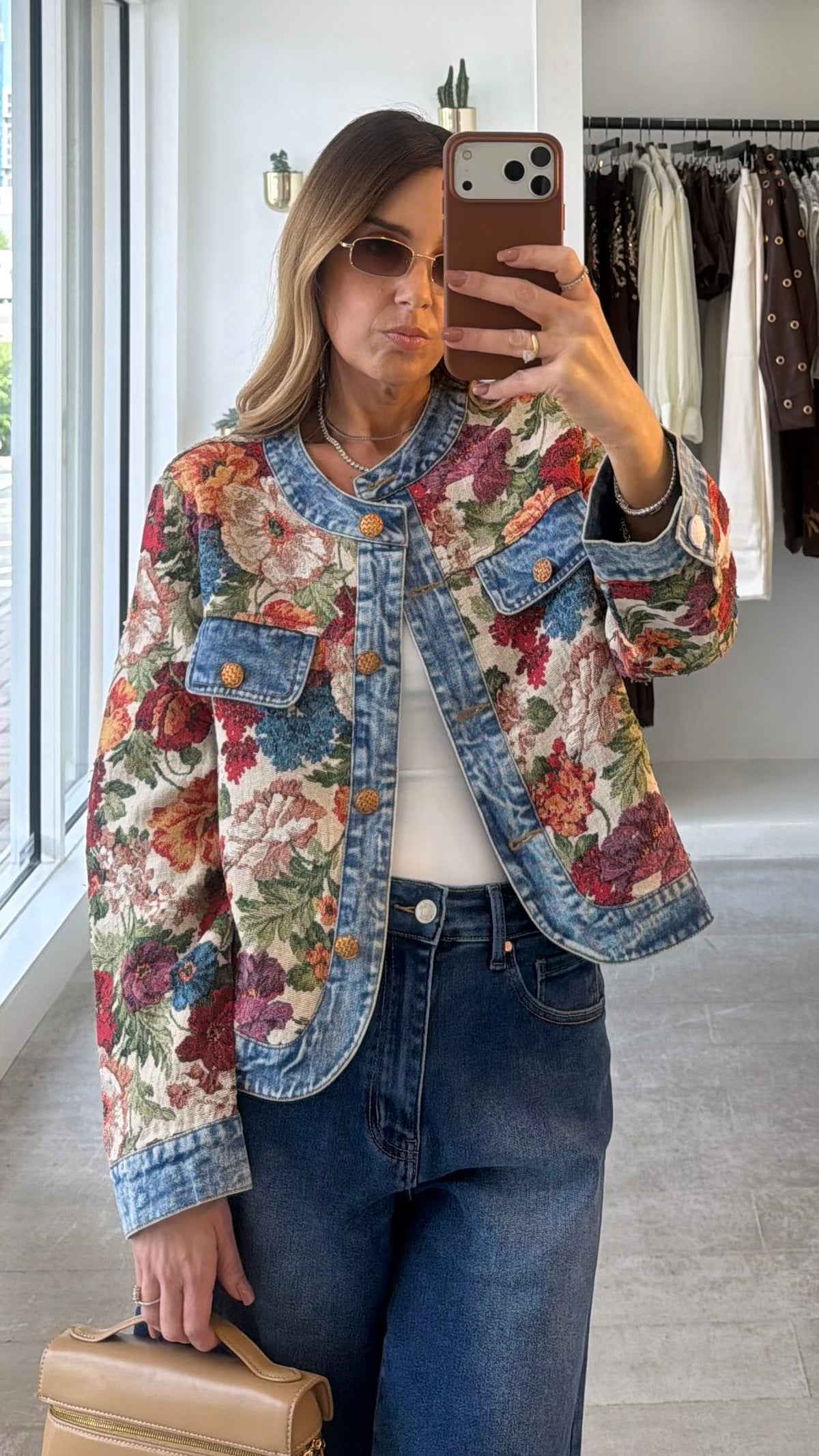 FLORAL TAPESTRY JACKET