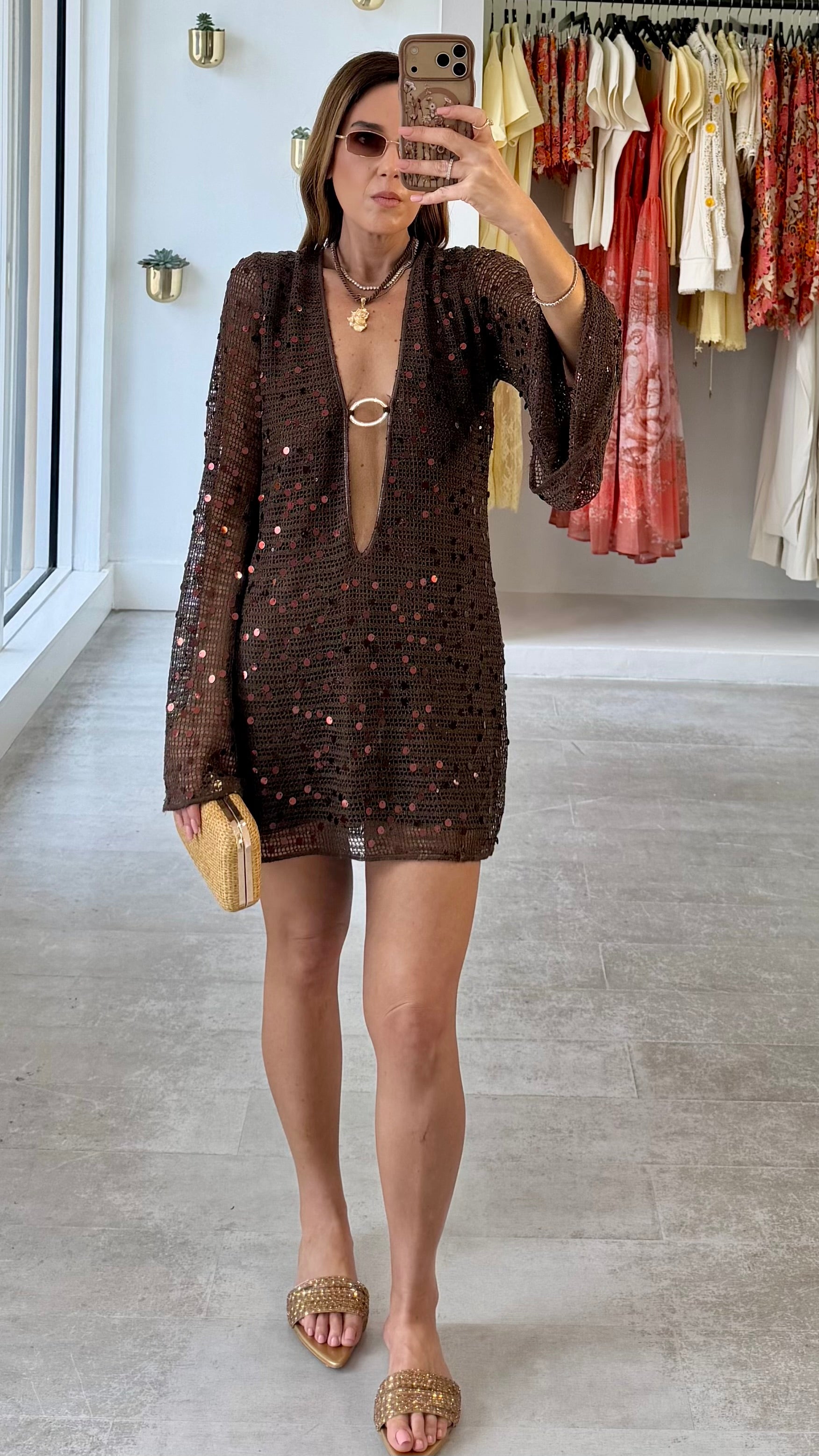 EXPRESSO SHINE DRESS