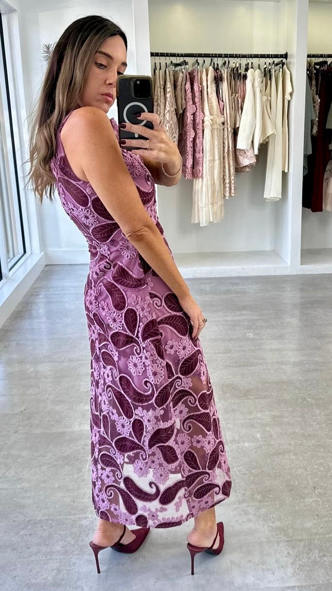 AMETHYST BLOOM DRESS