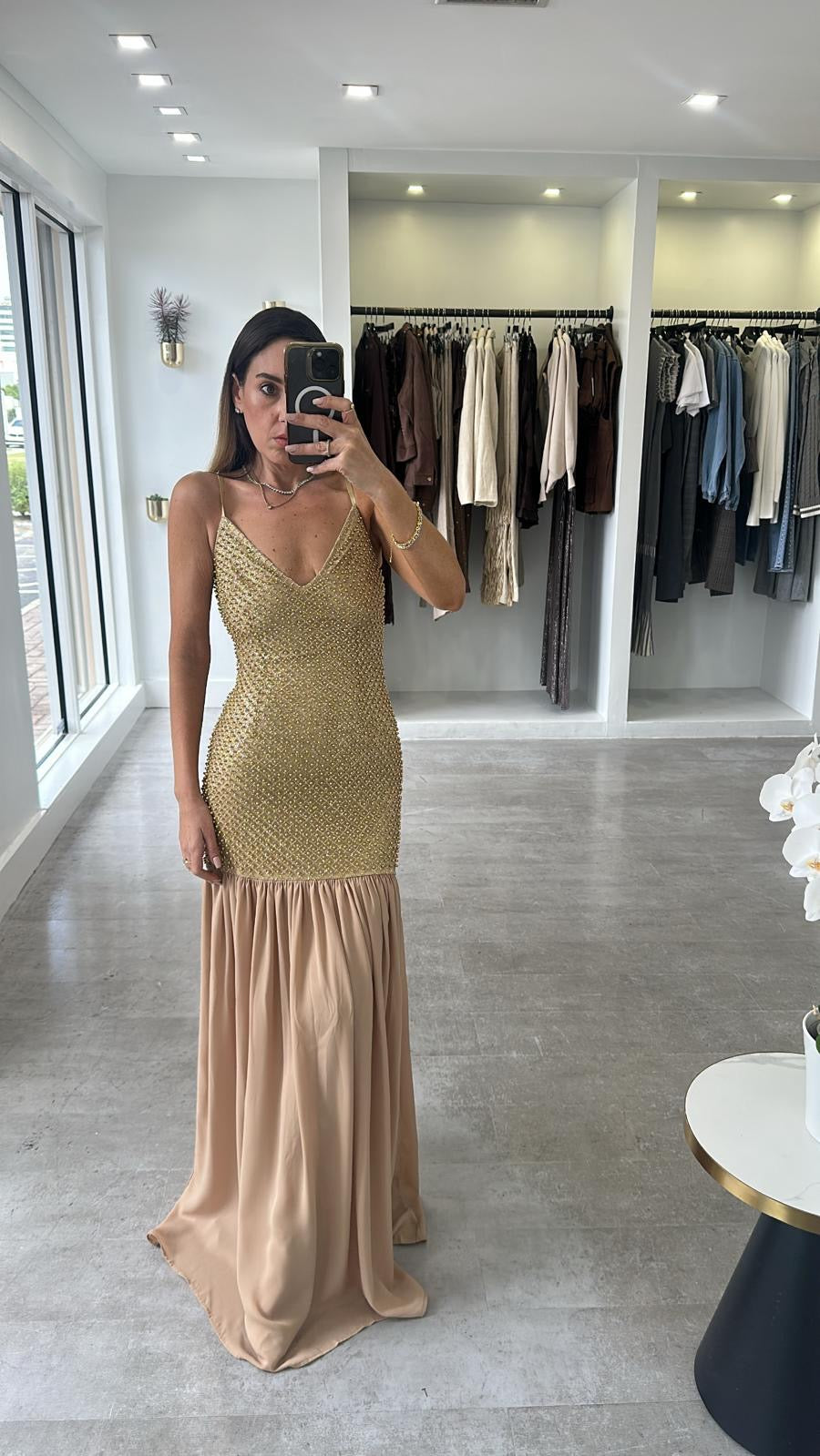 GOLDEN MIRAGE GOWN
