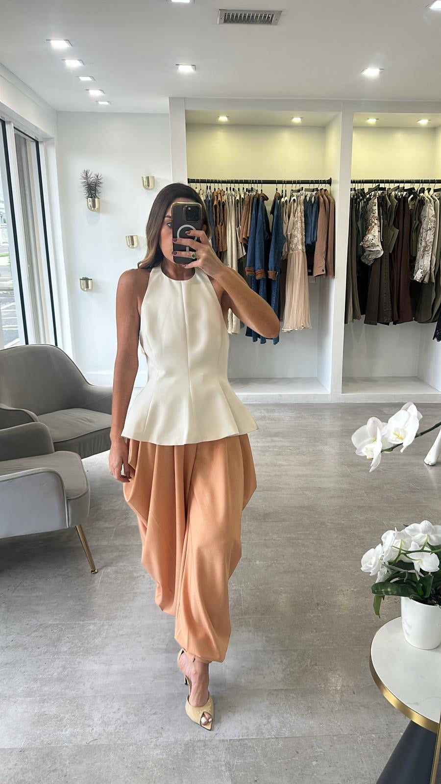CORALE DRAPE PANTS