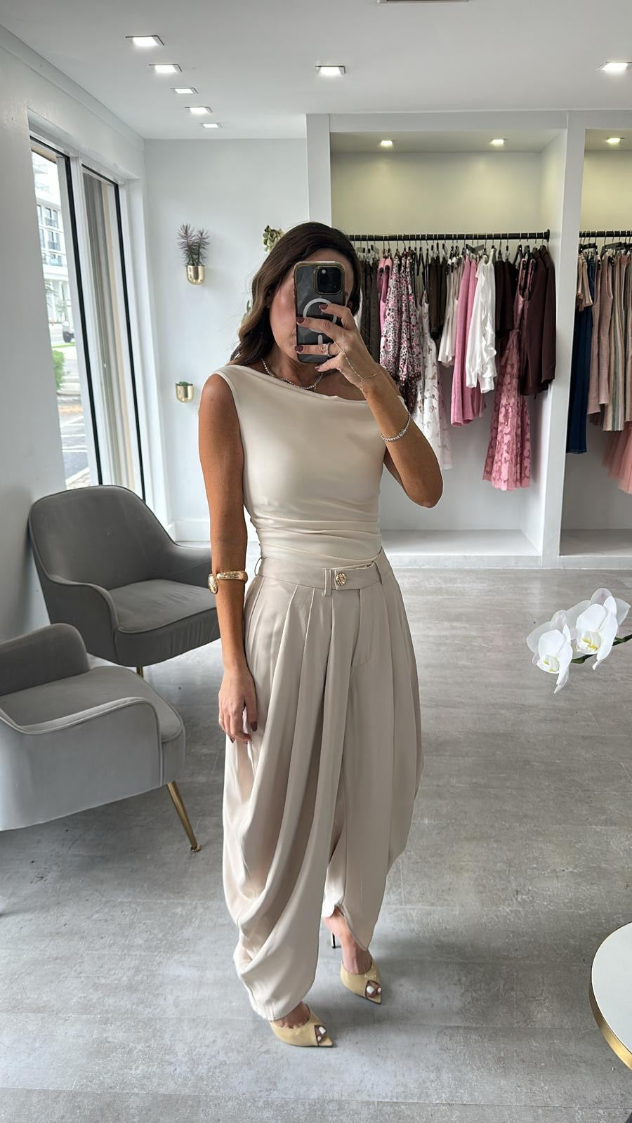ECRU MUSE TOP