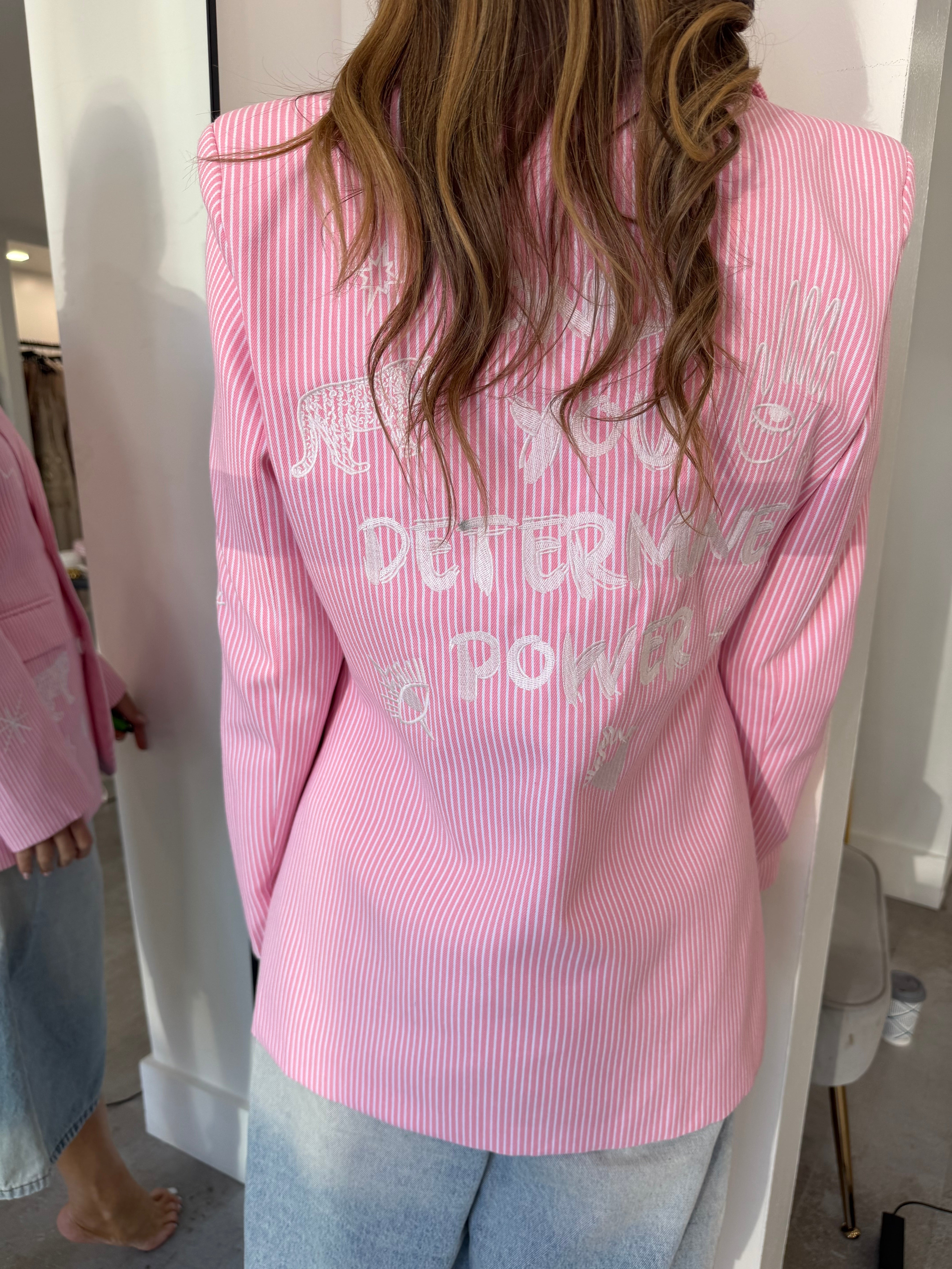 YOUR POWER PINK BLAZER