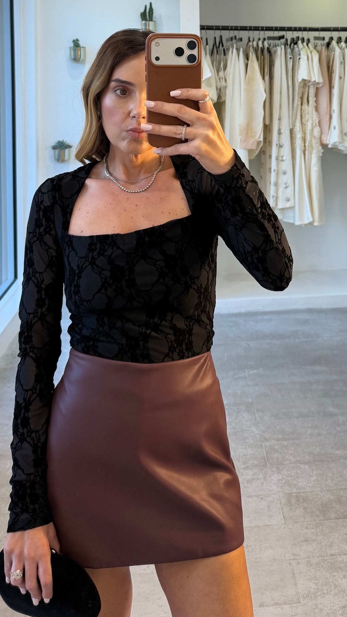 WINE EDIT SKORT