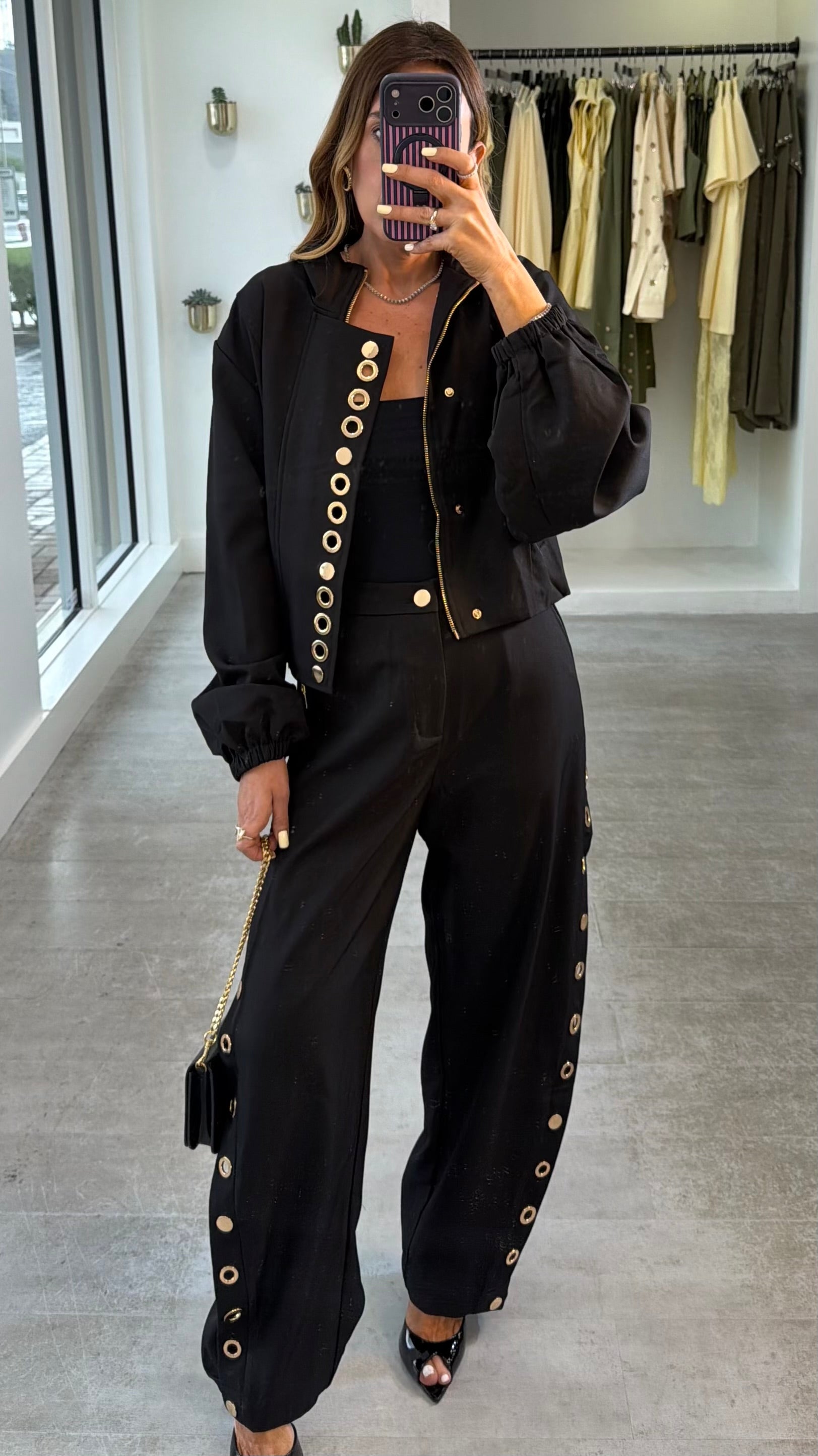 NOIR ARO PANT SET