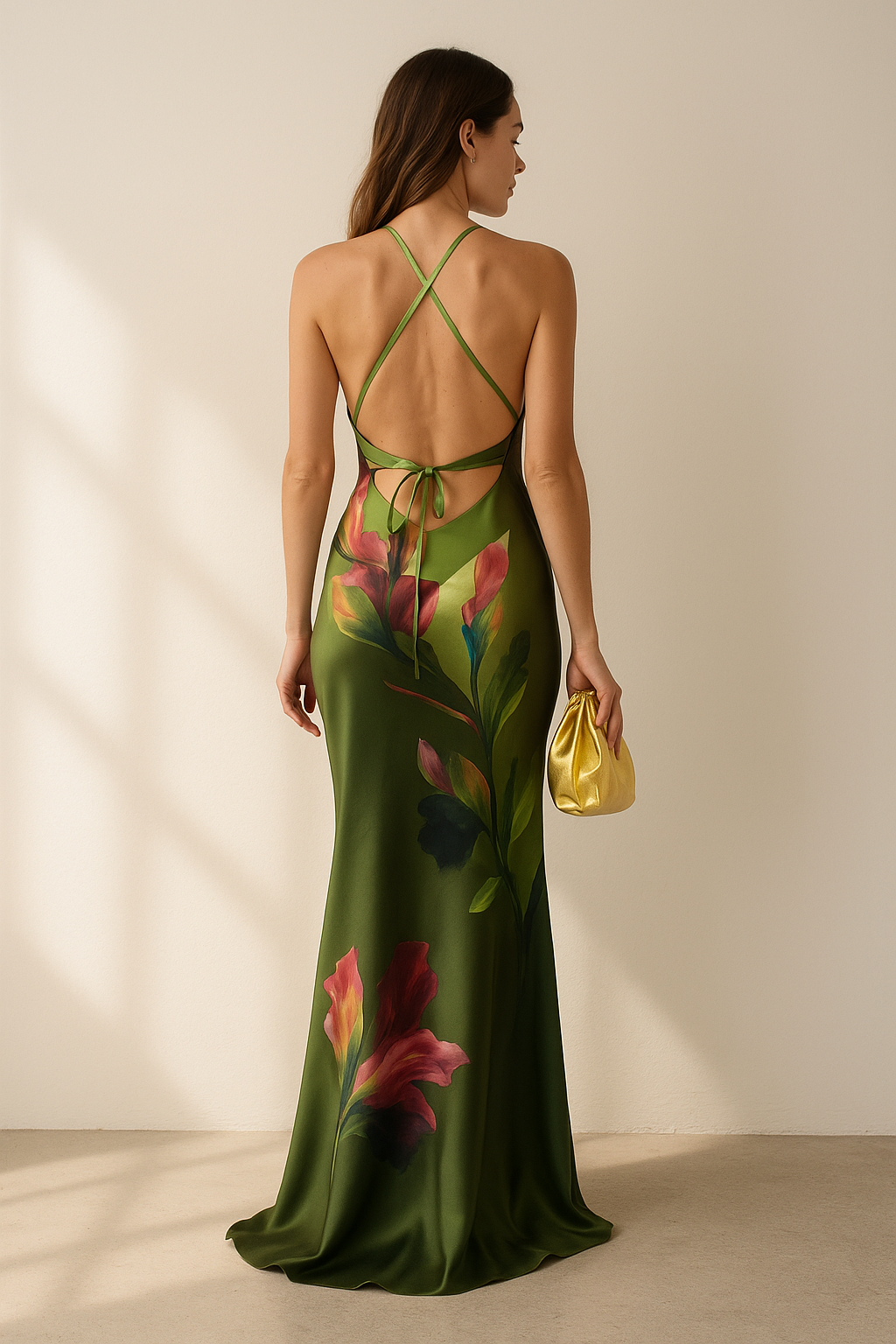 GREEN GARDEN DRESS