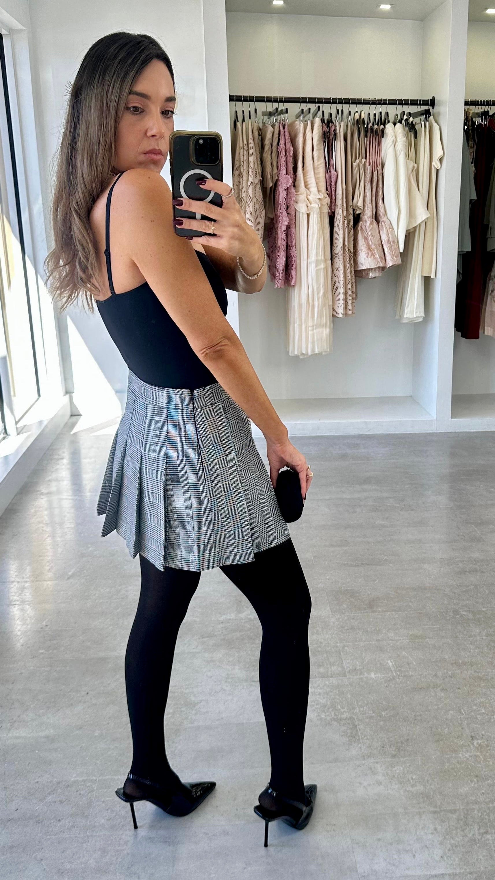 BLACK SCULPT BODYSUIT