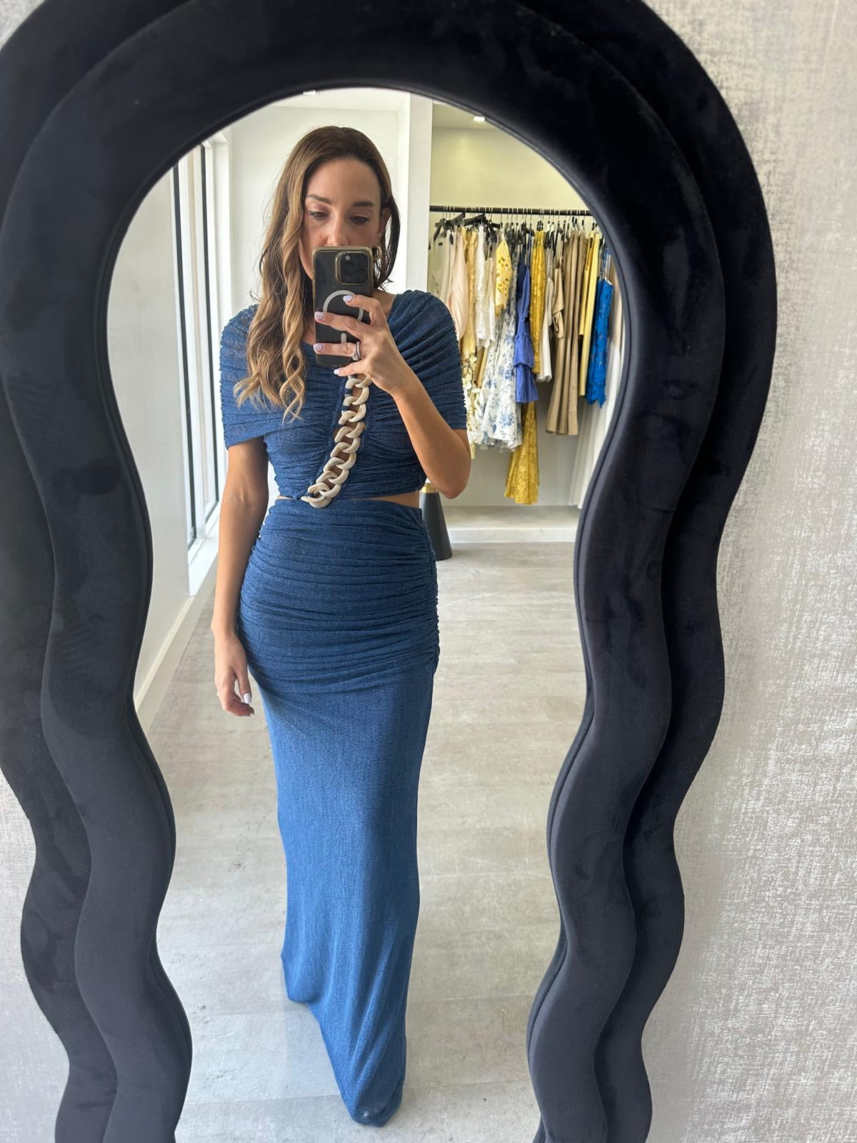 COBALT CHAIN SET