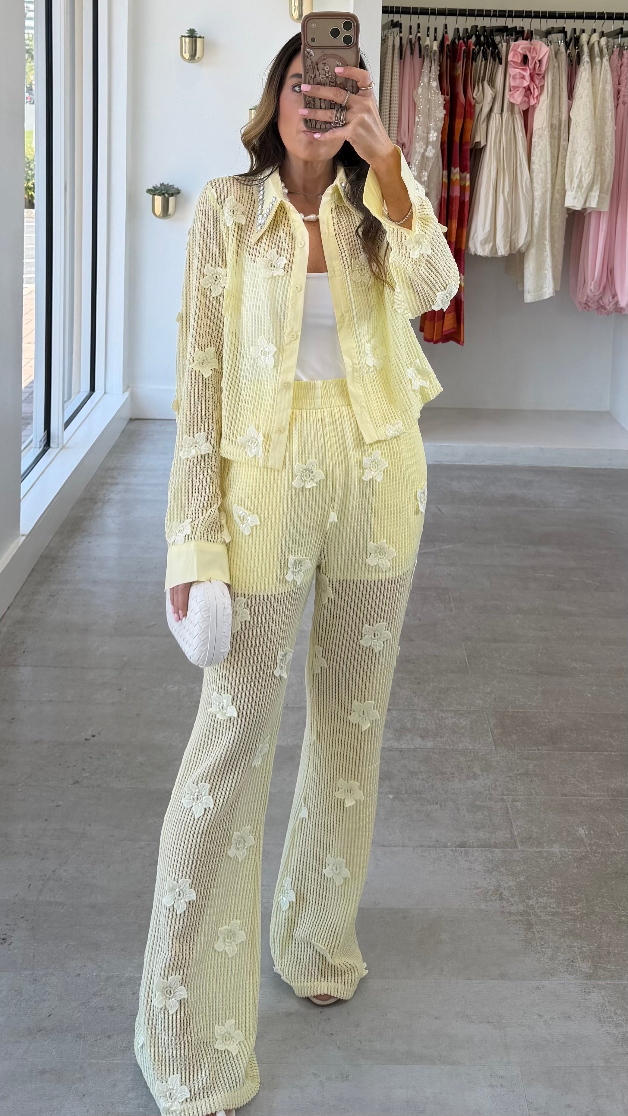 BUTTER MESH FLORA SET