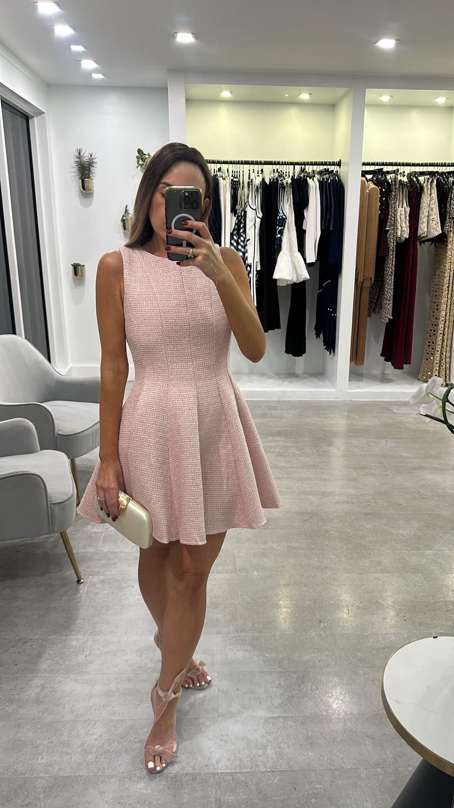 BLUSH ELEGANCE DRESS