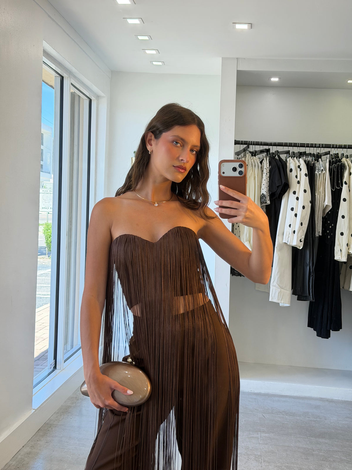 COCOA FRINGE SET