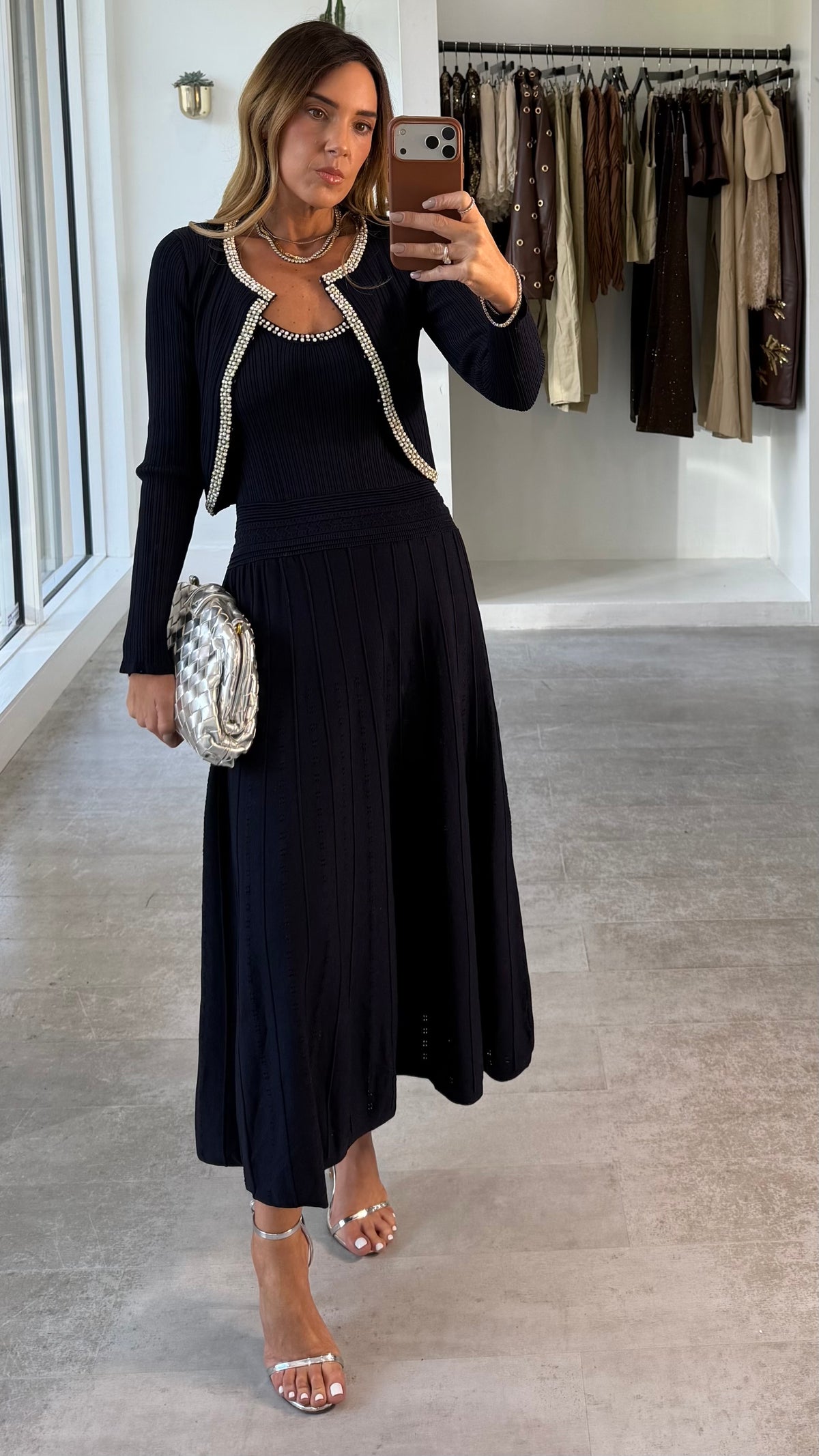 MIDNIGHT SPARKLE DRESS