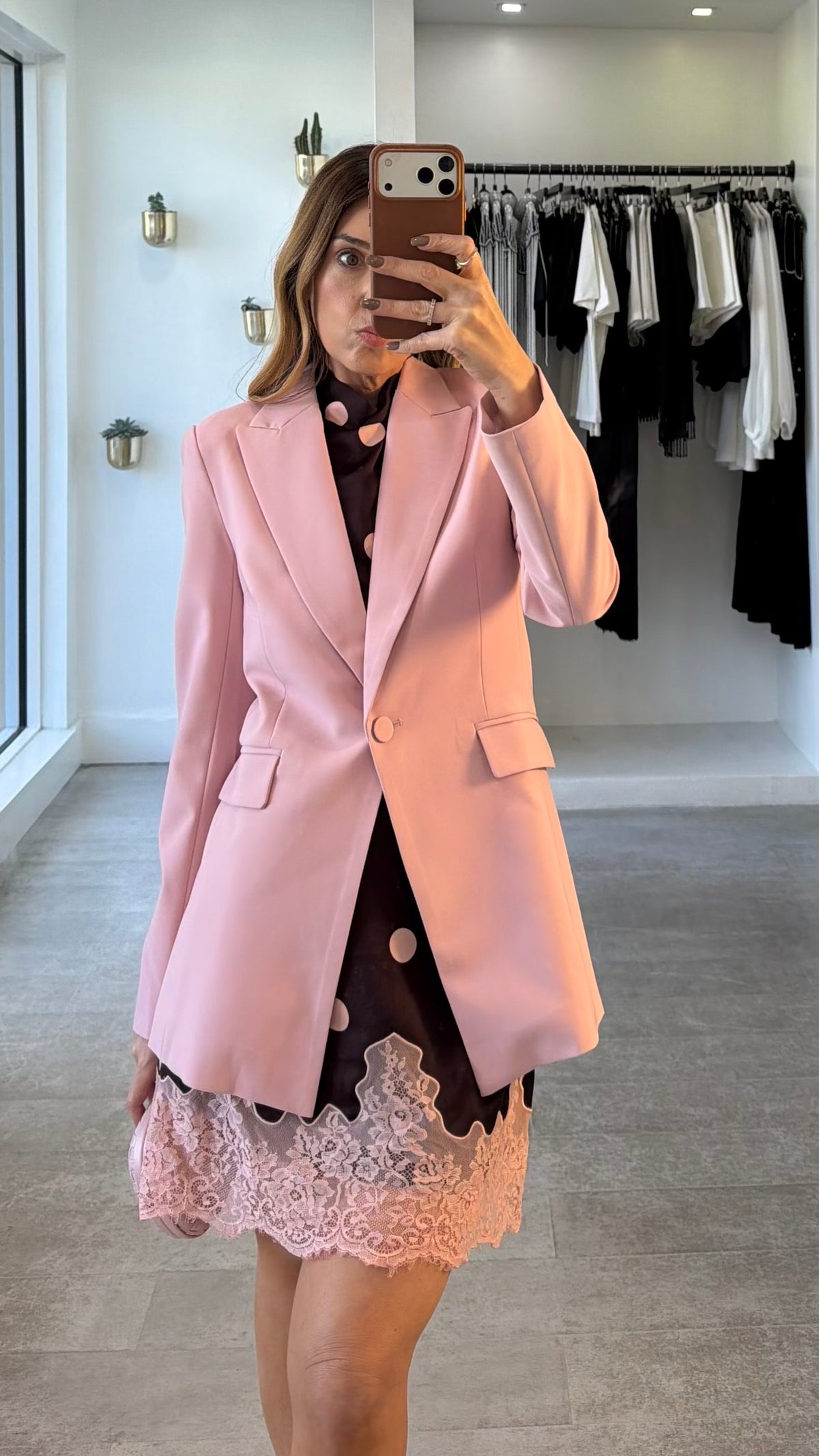 BLUSH BLAZER