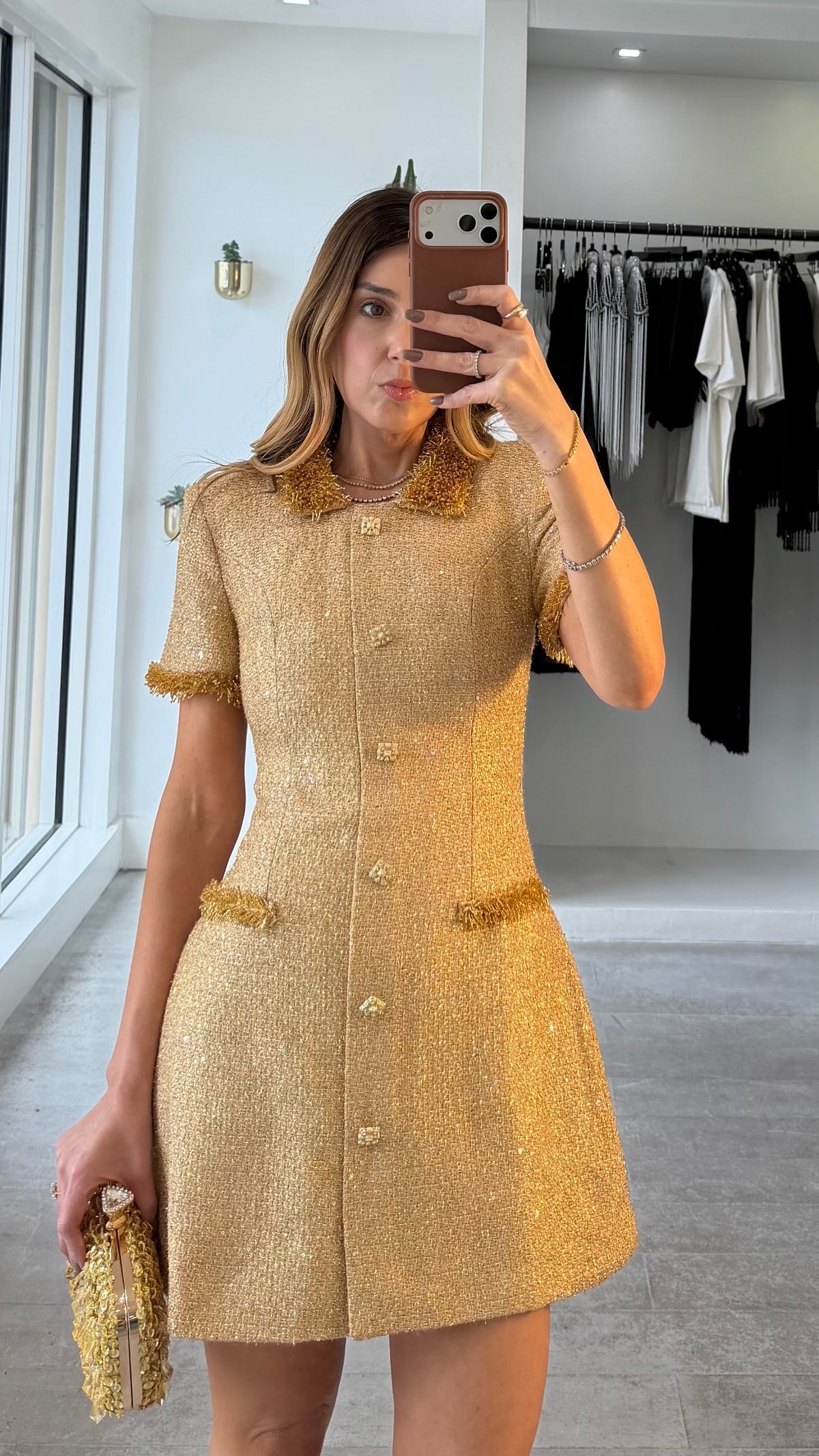 GOLDEN MUSE DRESS