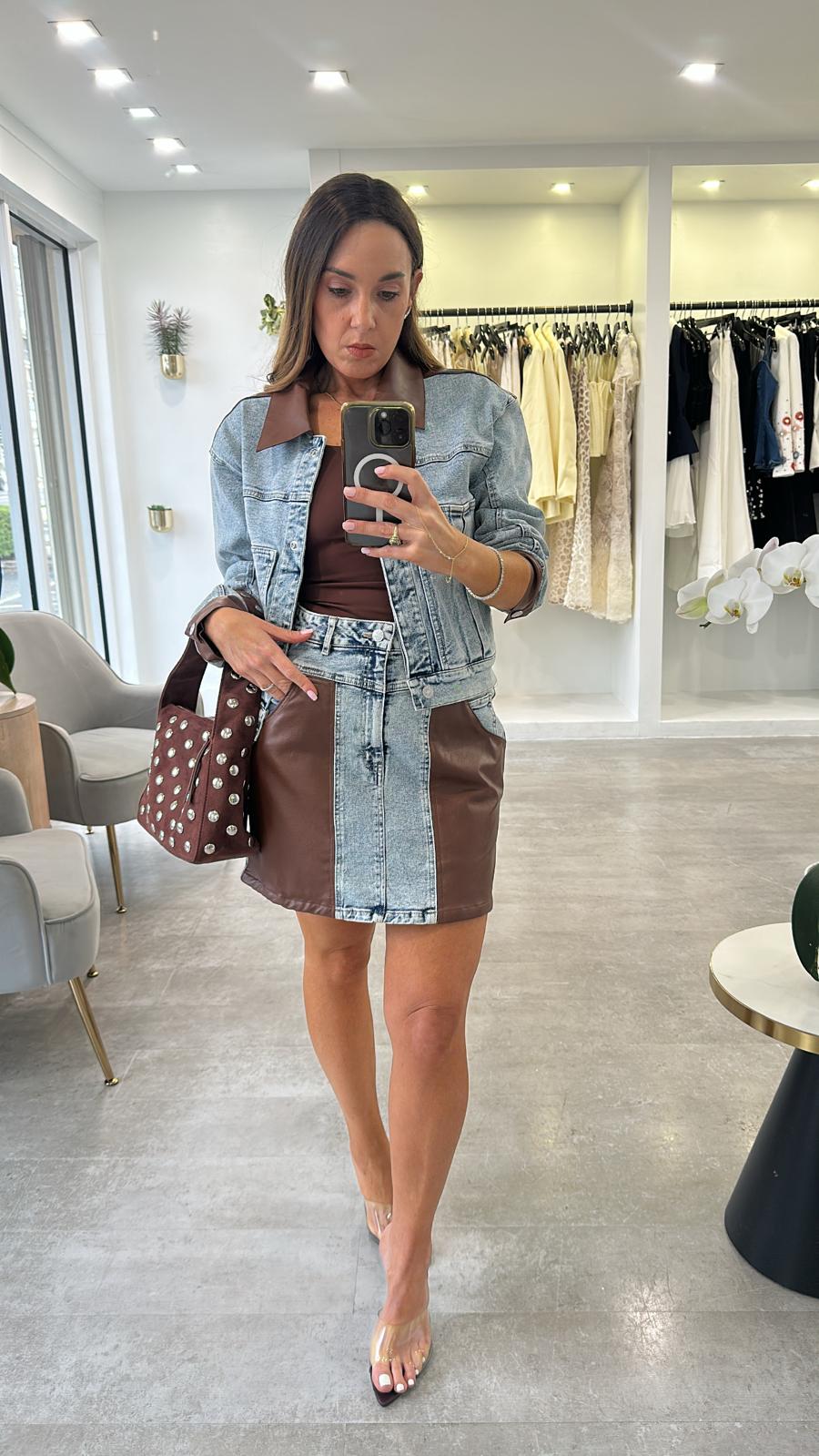 MOCHA DENIM DUO
