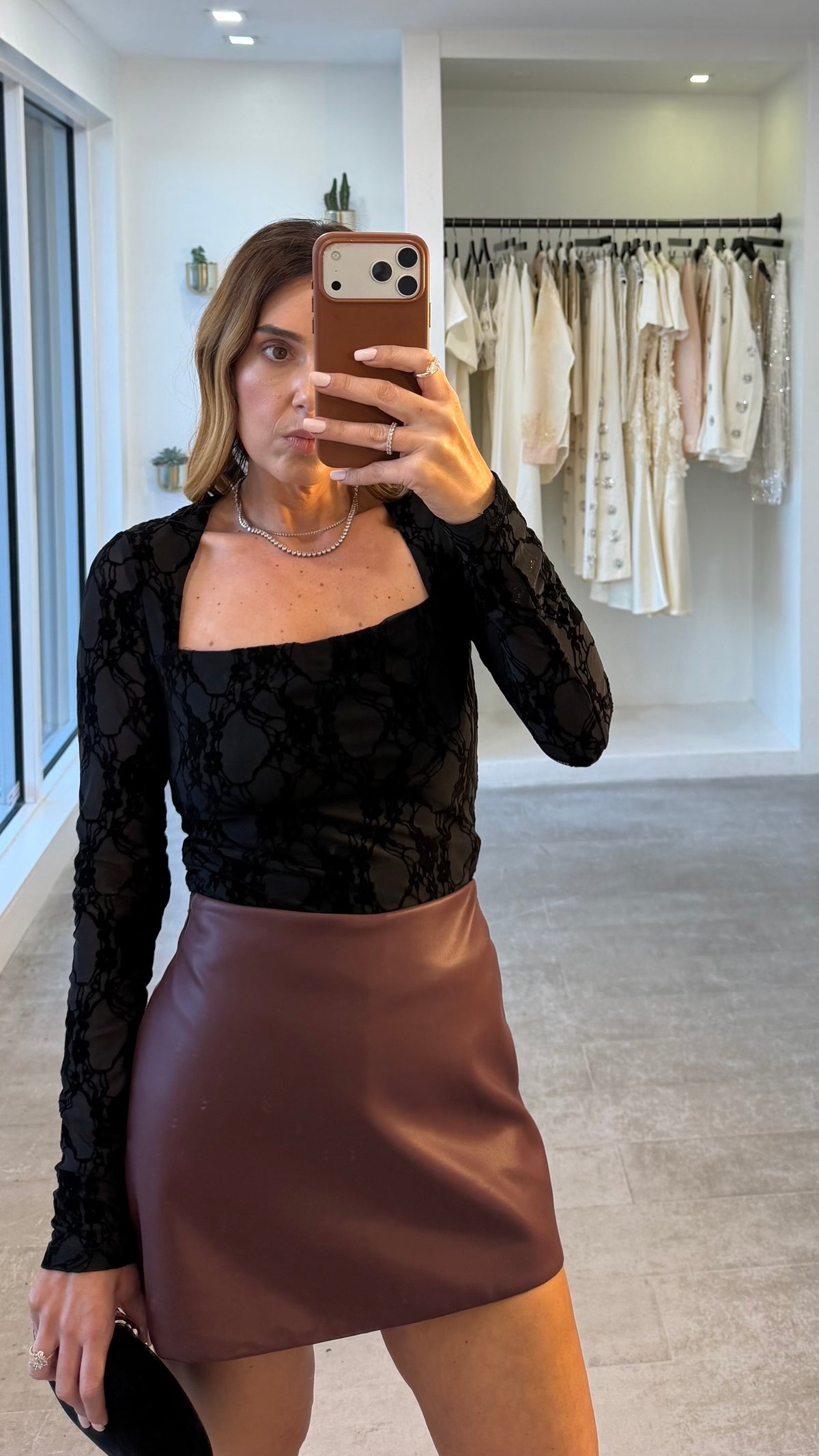 WINE EDIT SKORT
