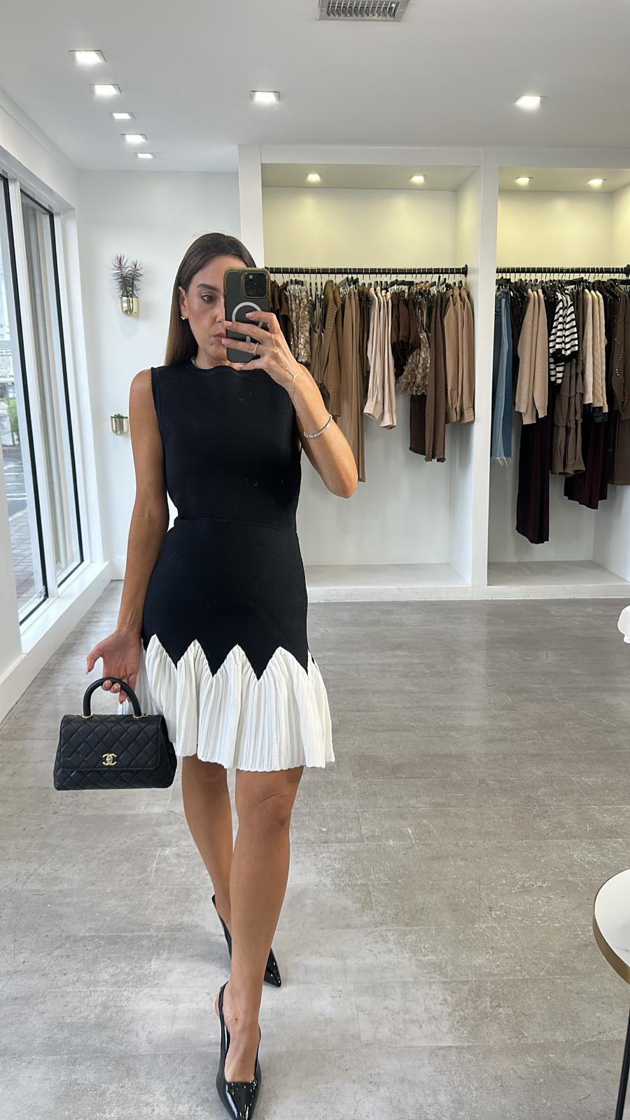 MONET NOIR DRESS