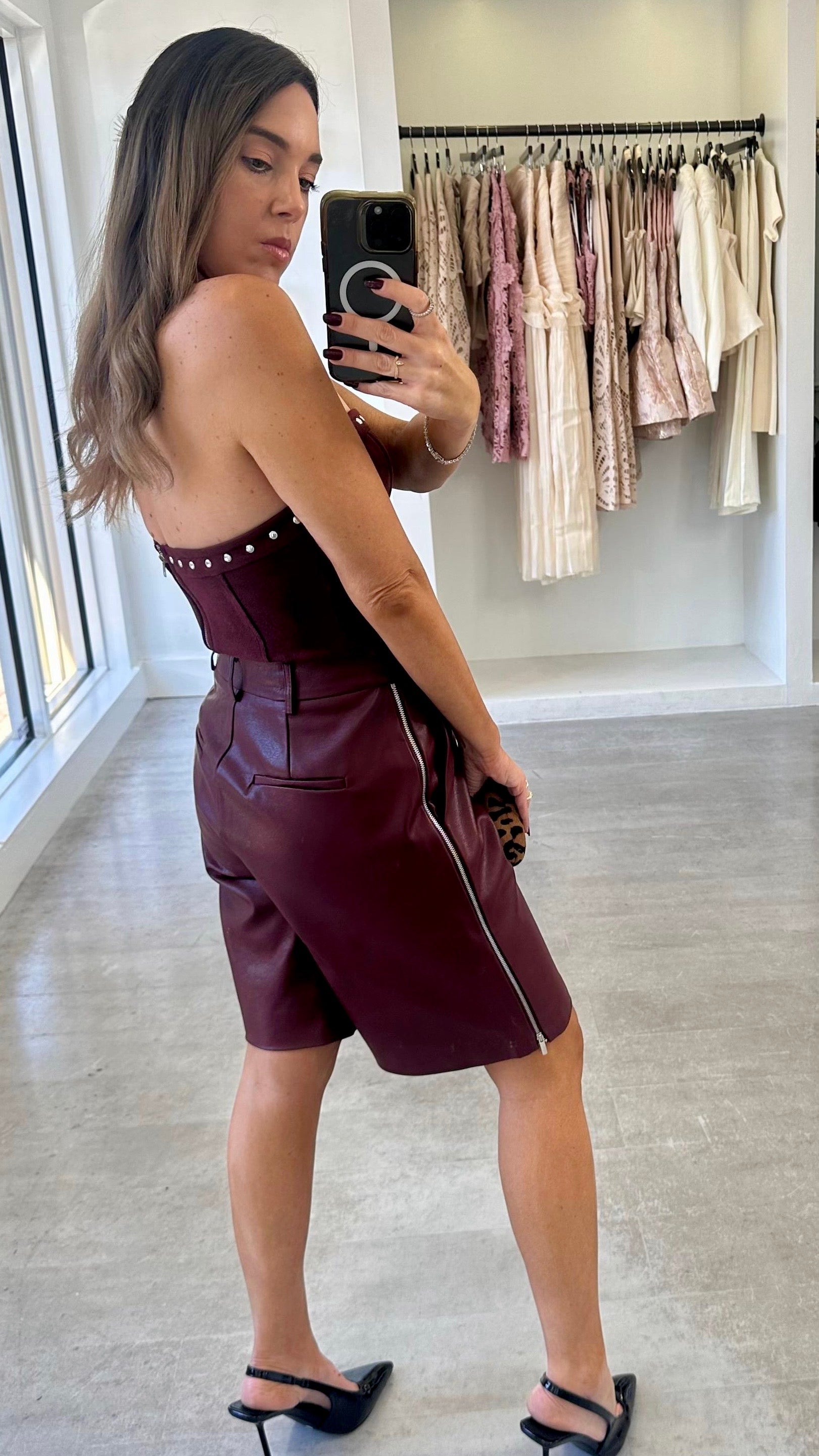 BORDEAUX LUXE BERMUDAS