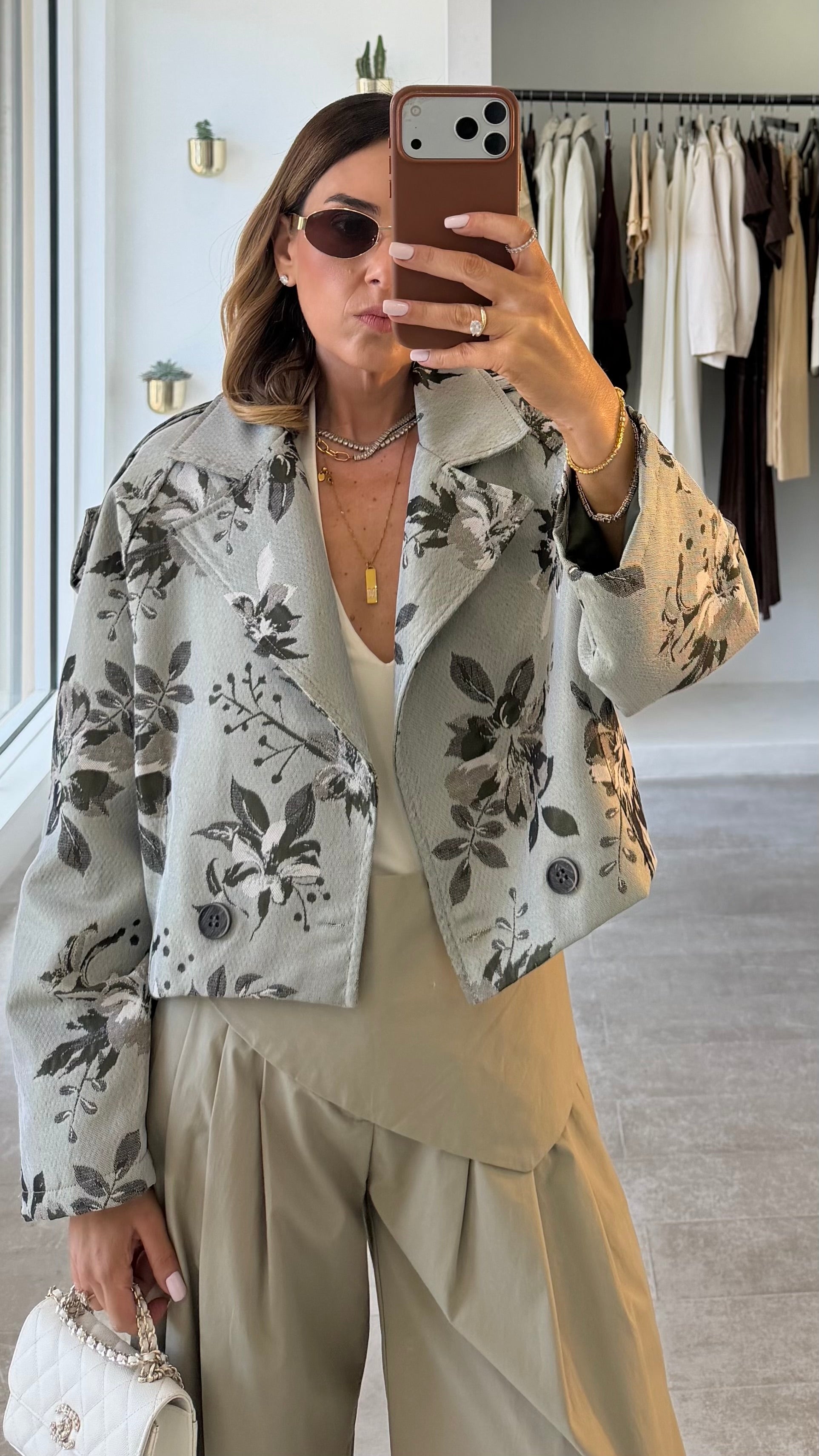 FLORA JACQUARD JACKET