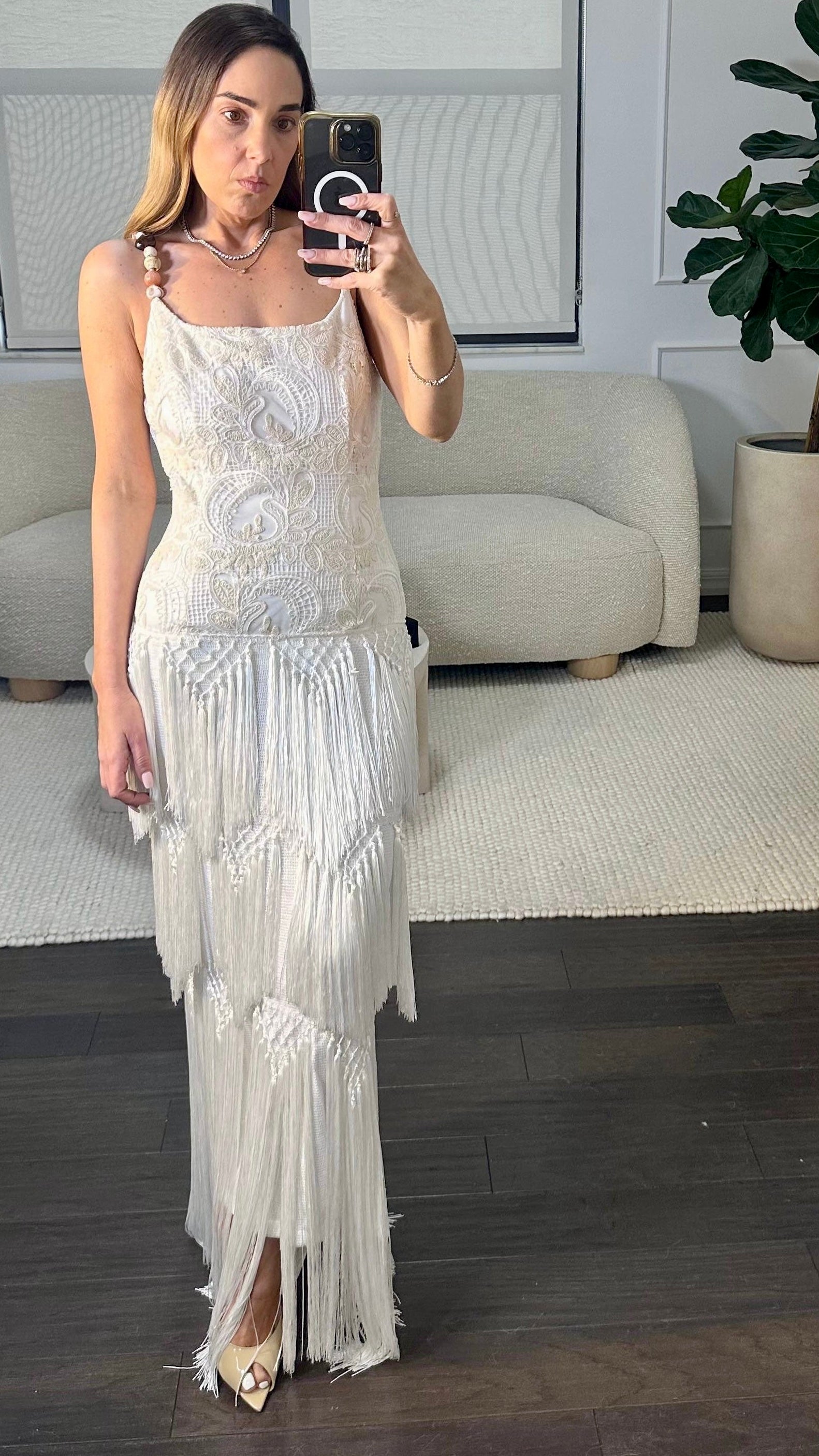 The Isla Fringe Dress