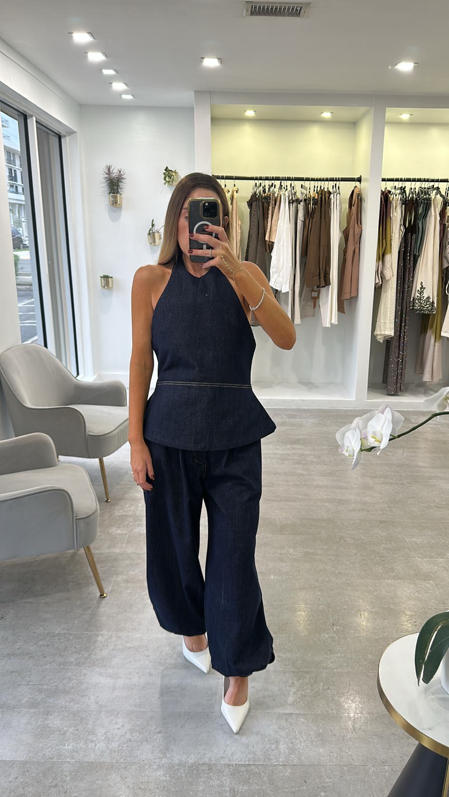 BALLON DENIM SET