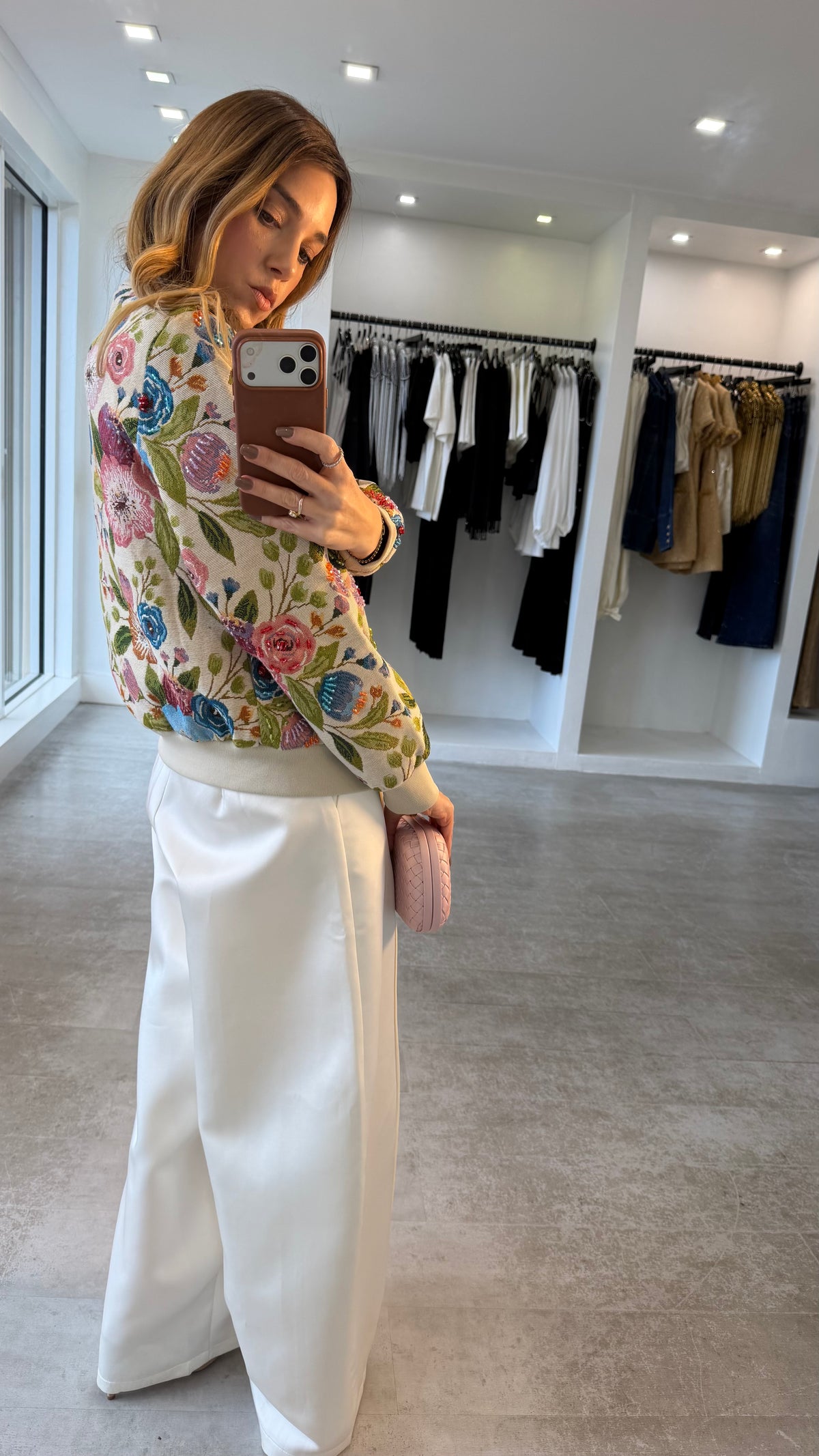 PAINTERLY BLOOM JACKET