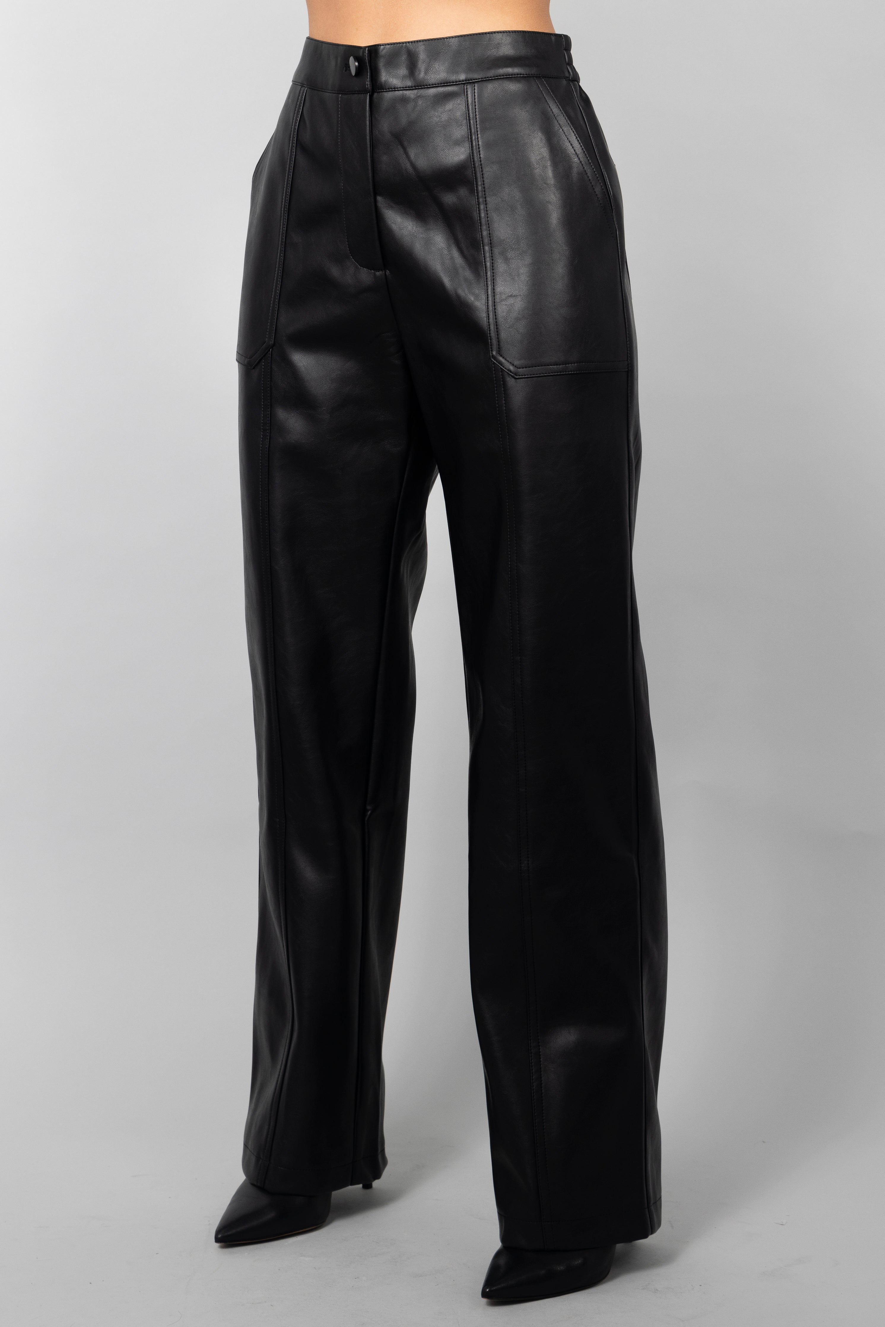 SHADOW LEATHER PANTS