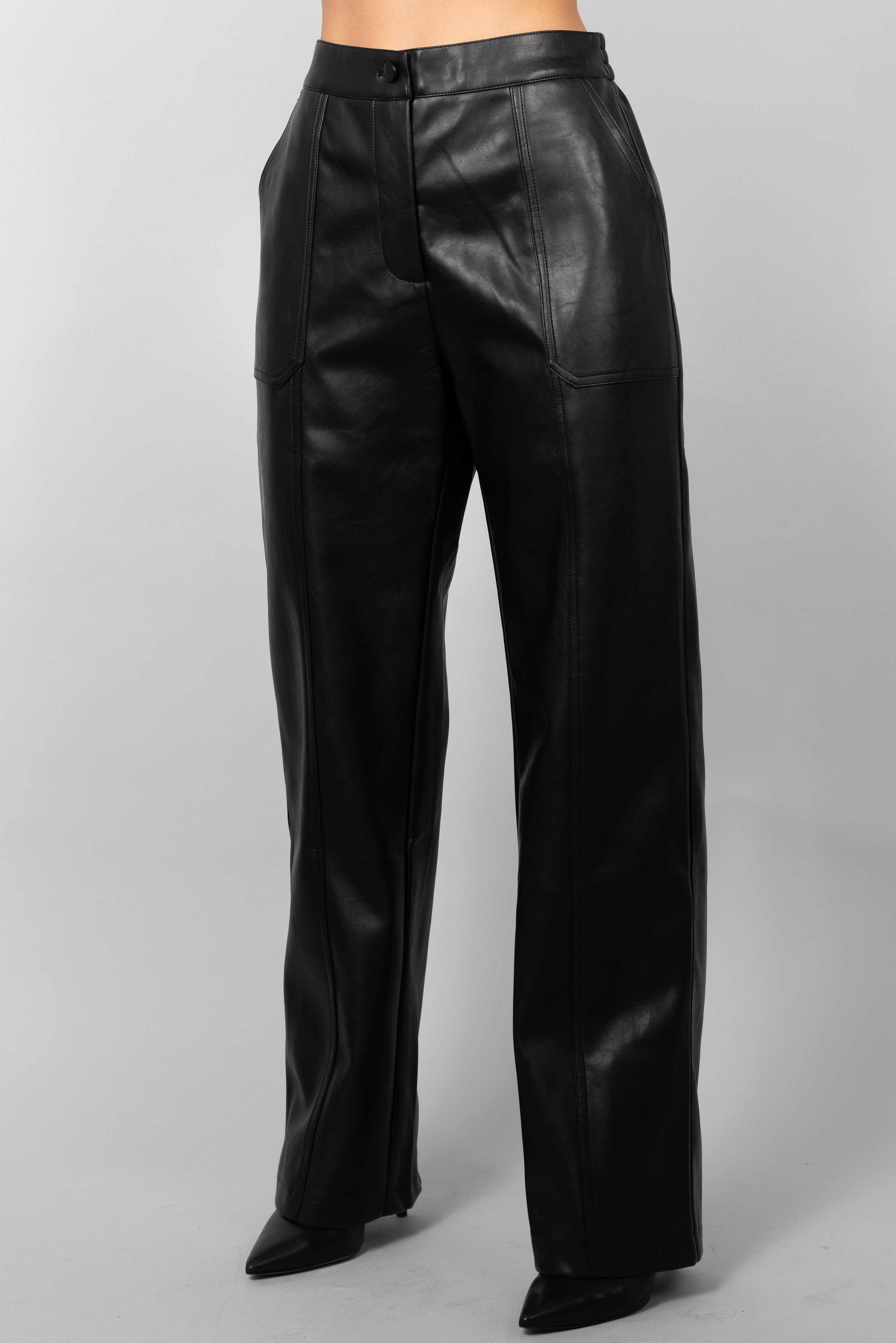 SHADOW LEATHER PANTS