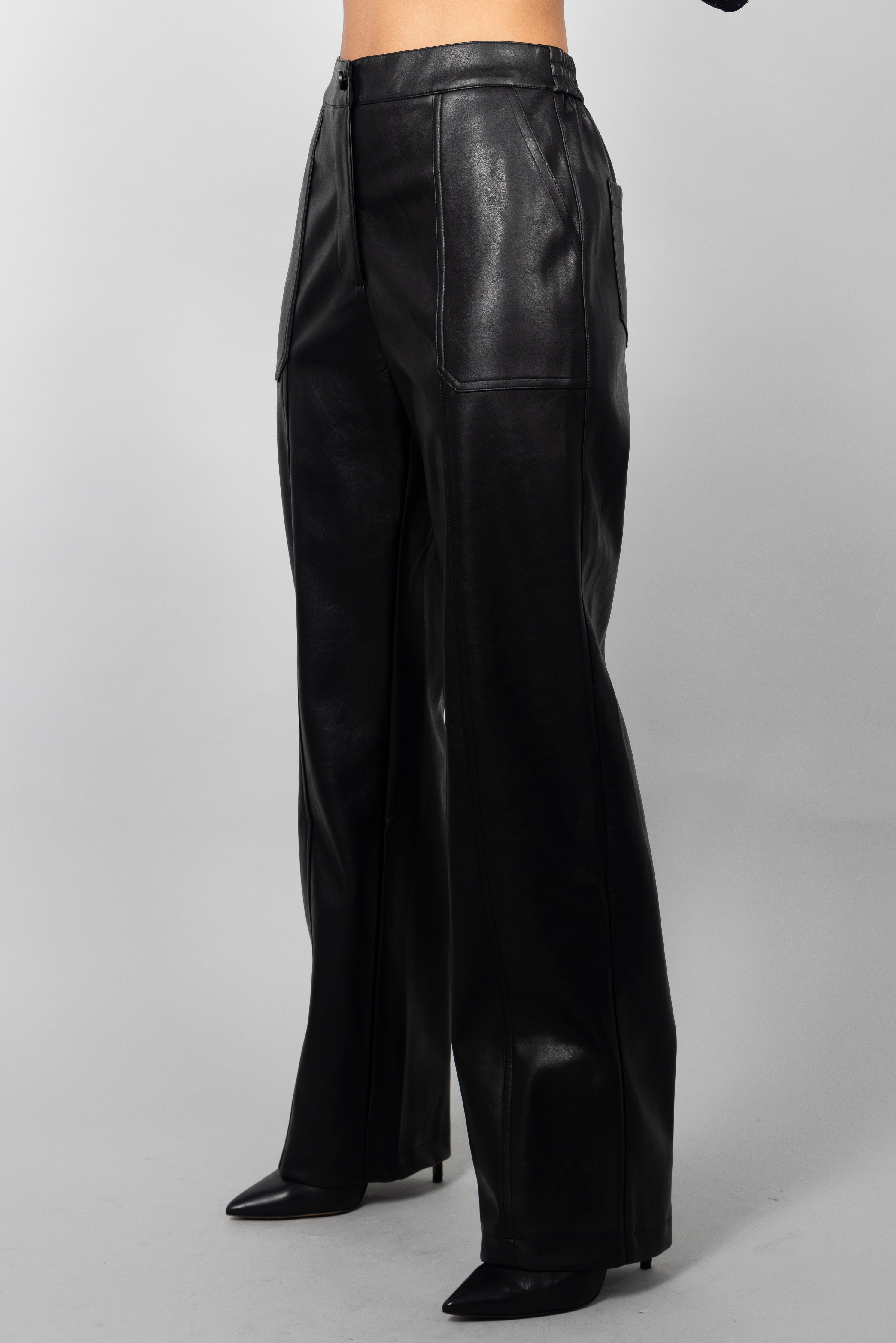 SHADOW LEATHER PANTS