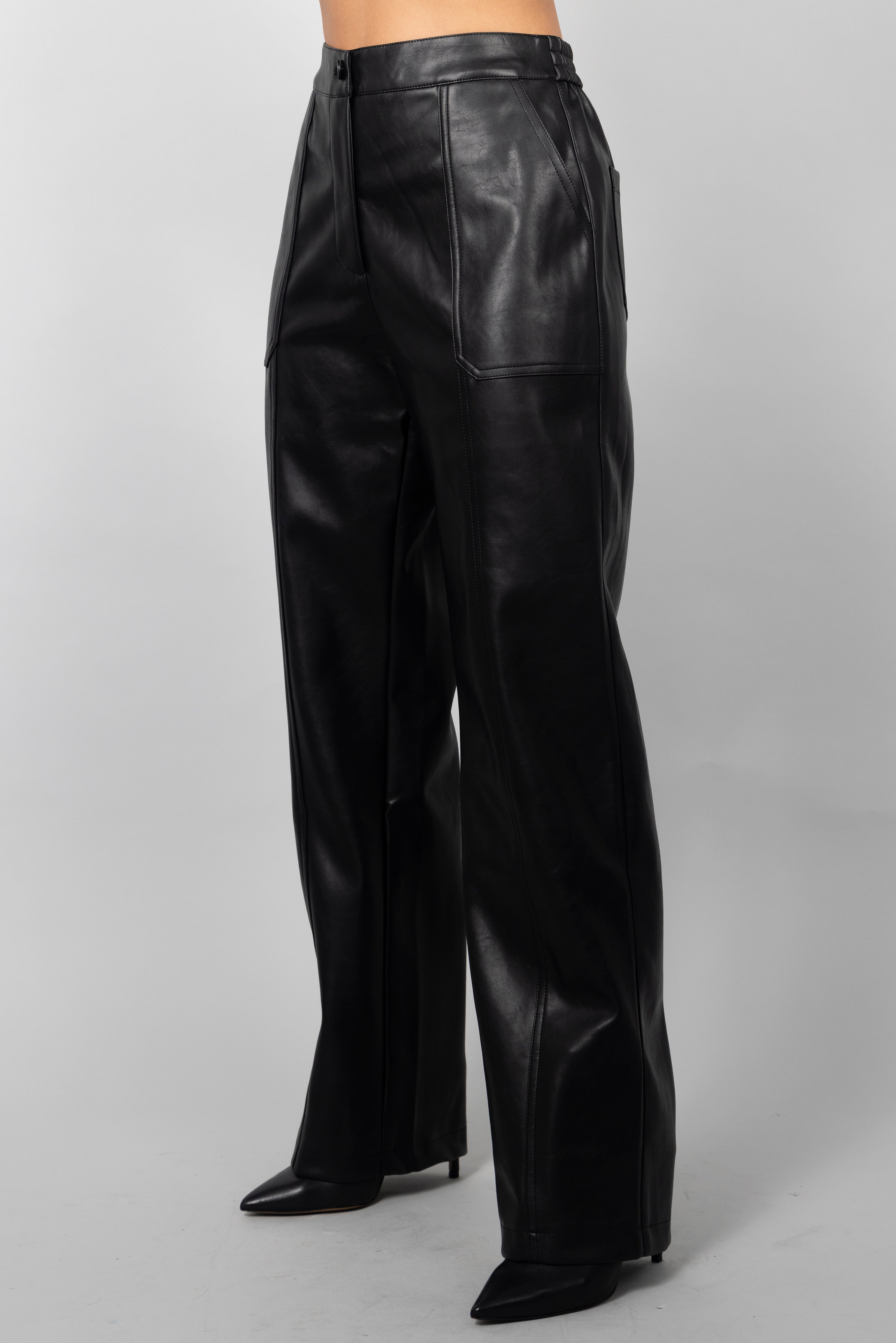 SHADOW LEATHER PANTS