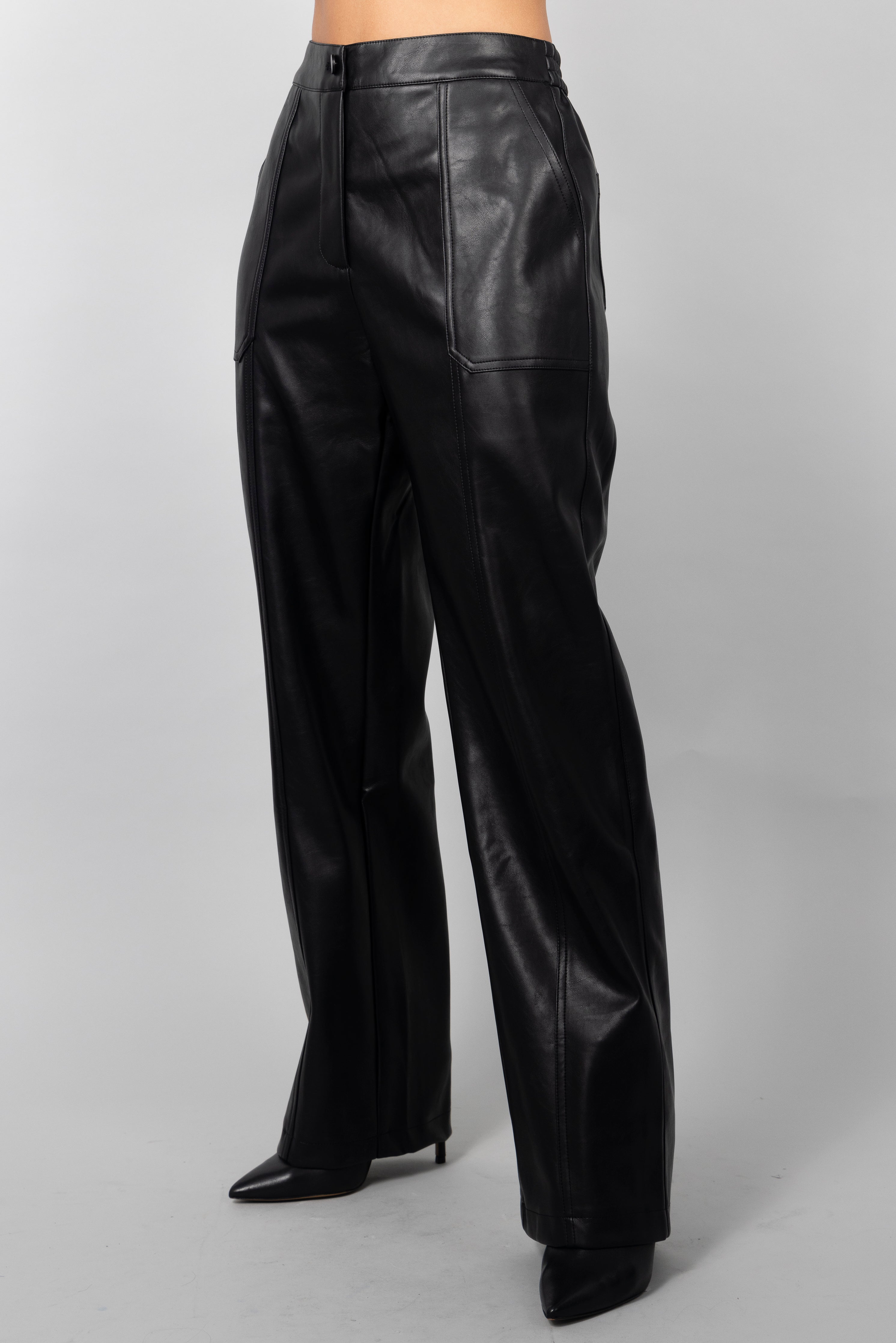 SHADOW LEATHER PANTS