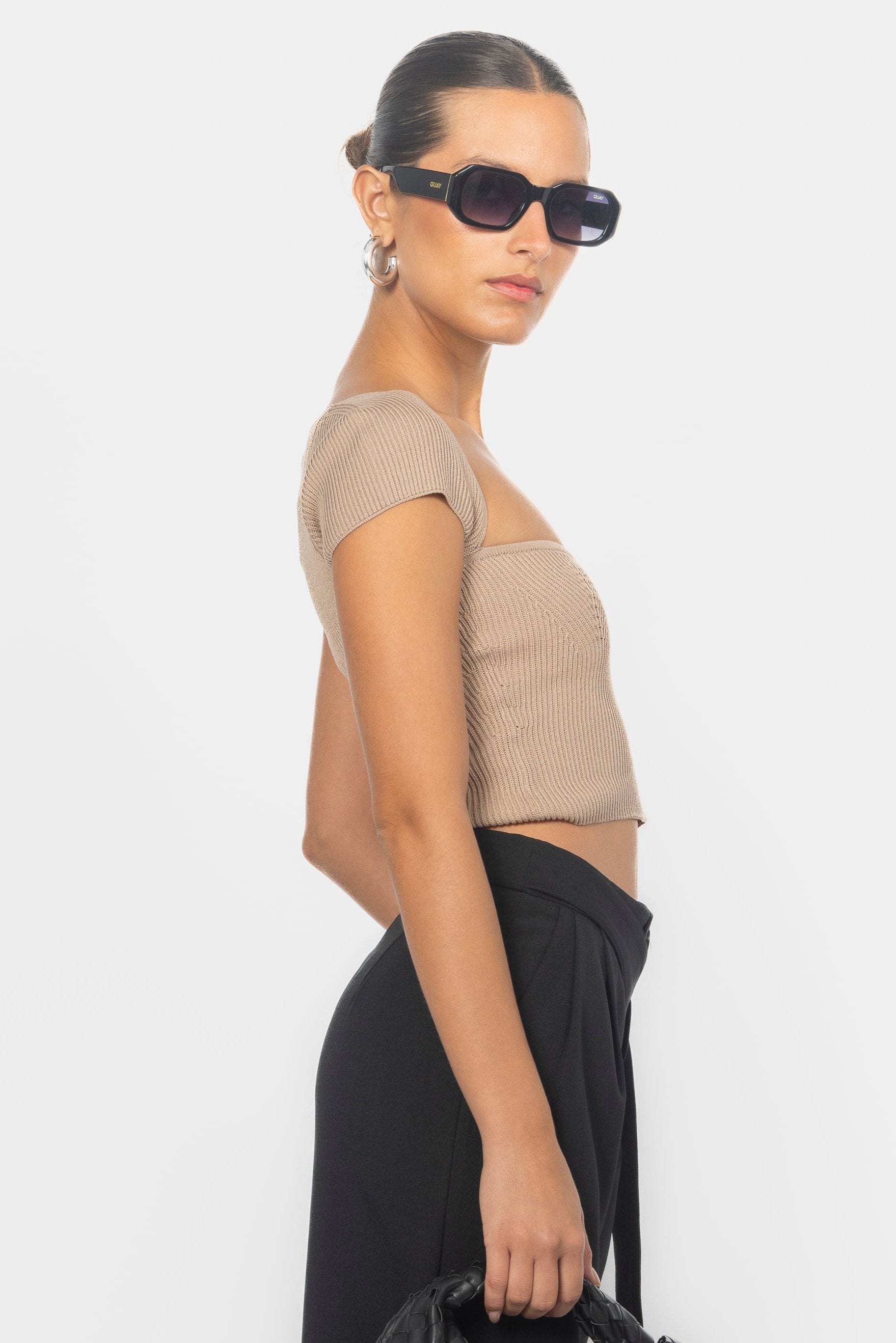 YANA KHAKI TOP