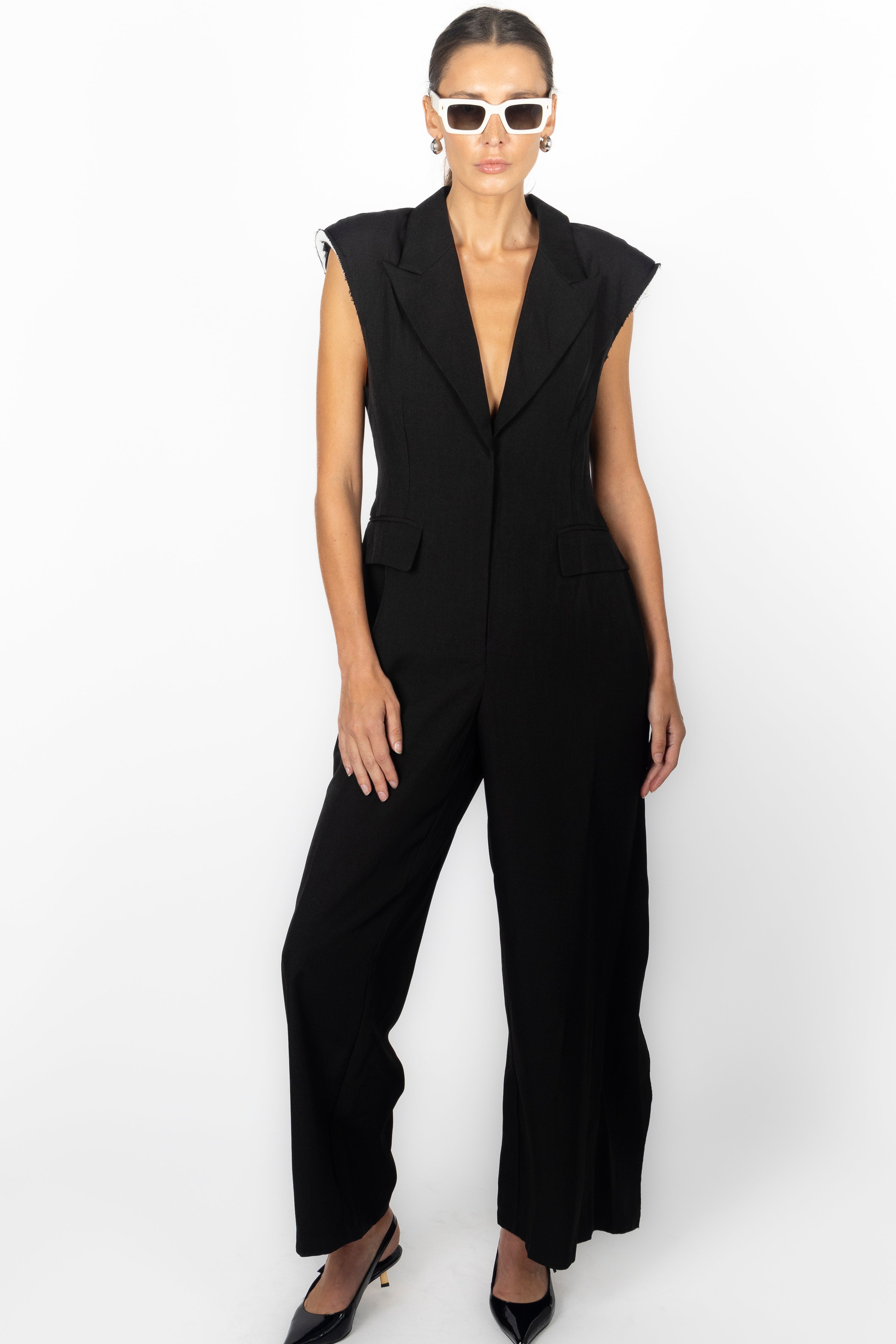 ASHLY BLACK JUMPSUIT