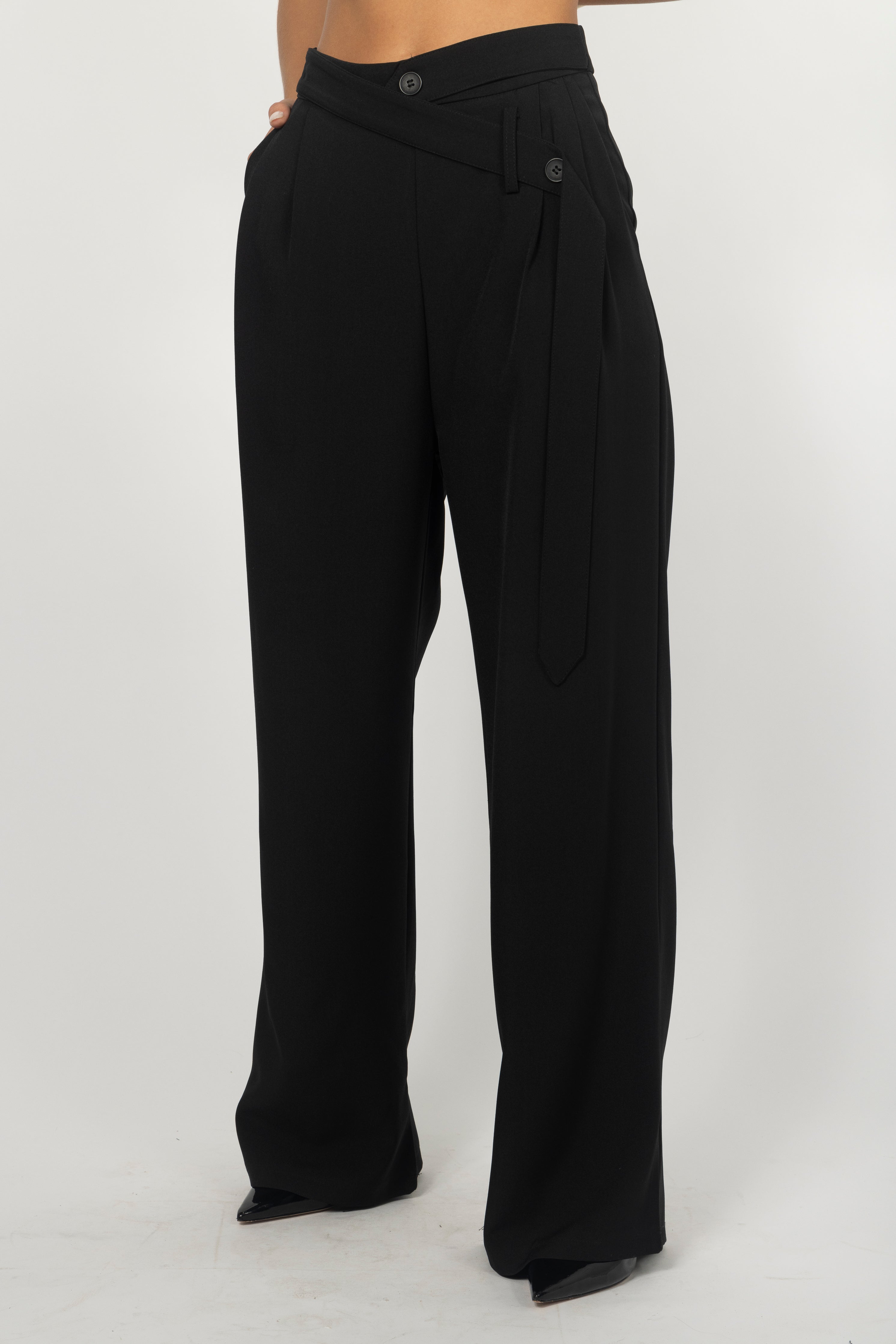 BELT BLACK PANT