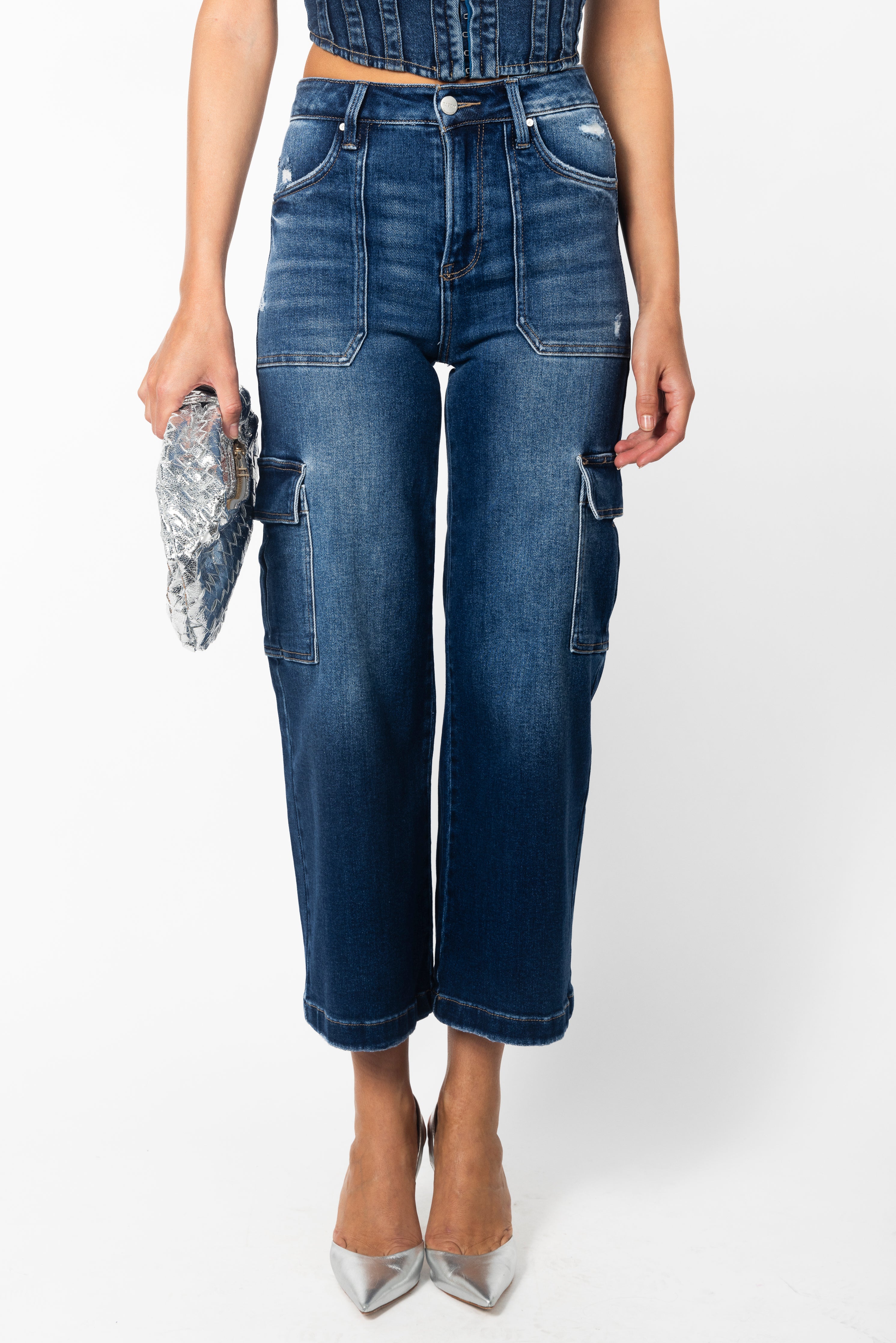 ABBY CROPPED WIDE LEG JEANS