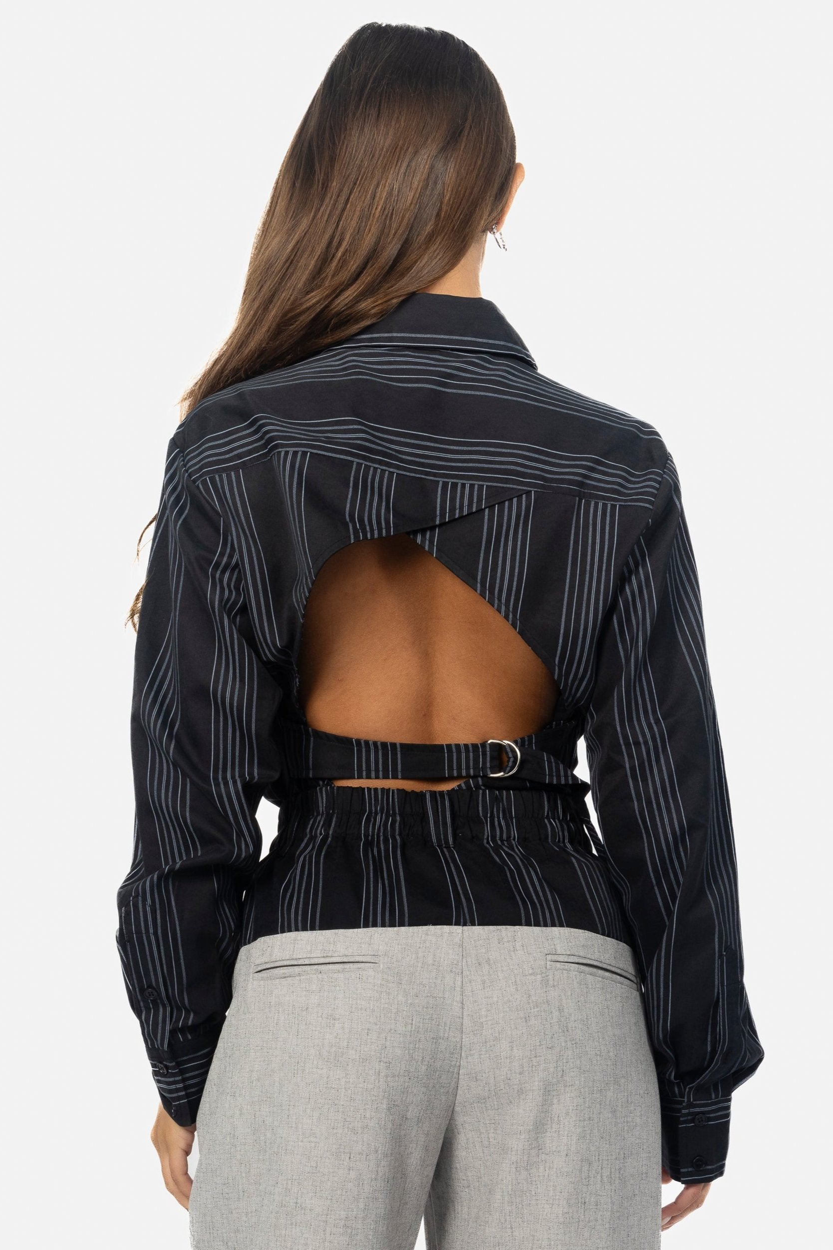 CHLOE PINSTRIPE SHIRT