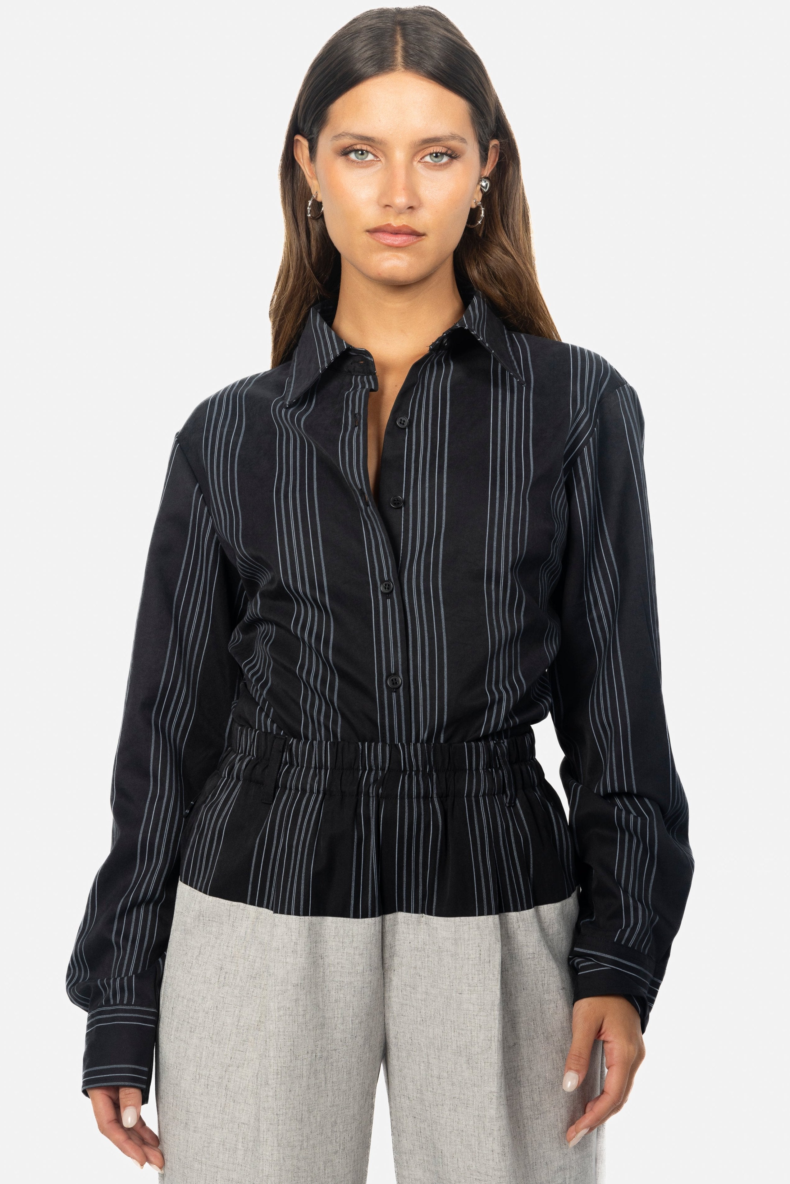 CHLOE PINSTRIPE SHIRT