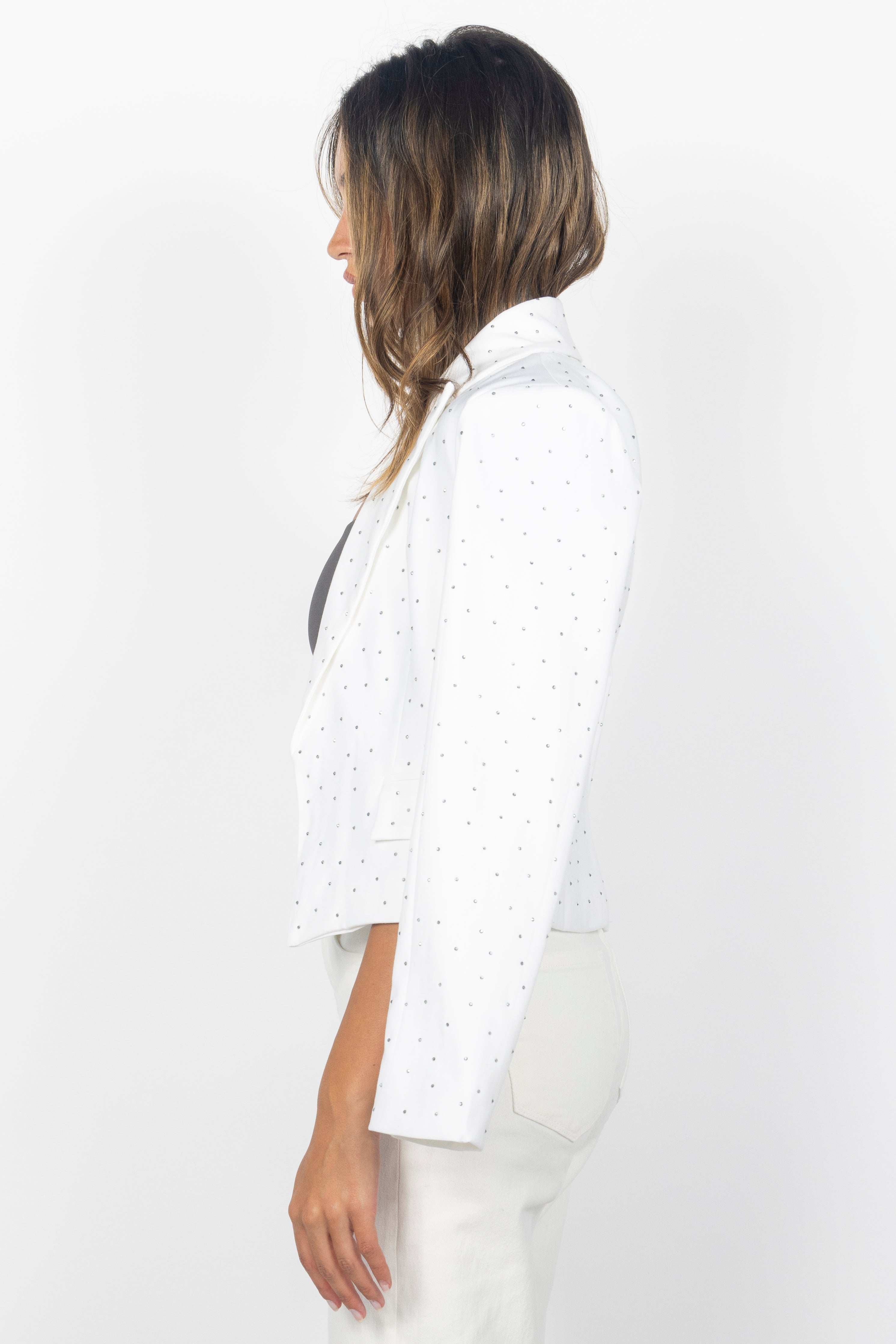 MARLIE WHITE BLAZER