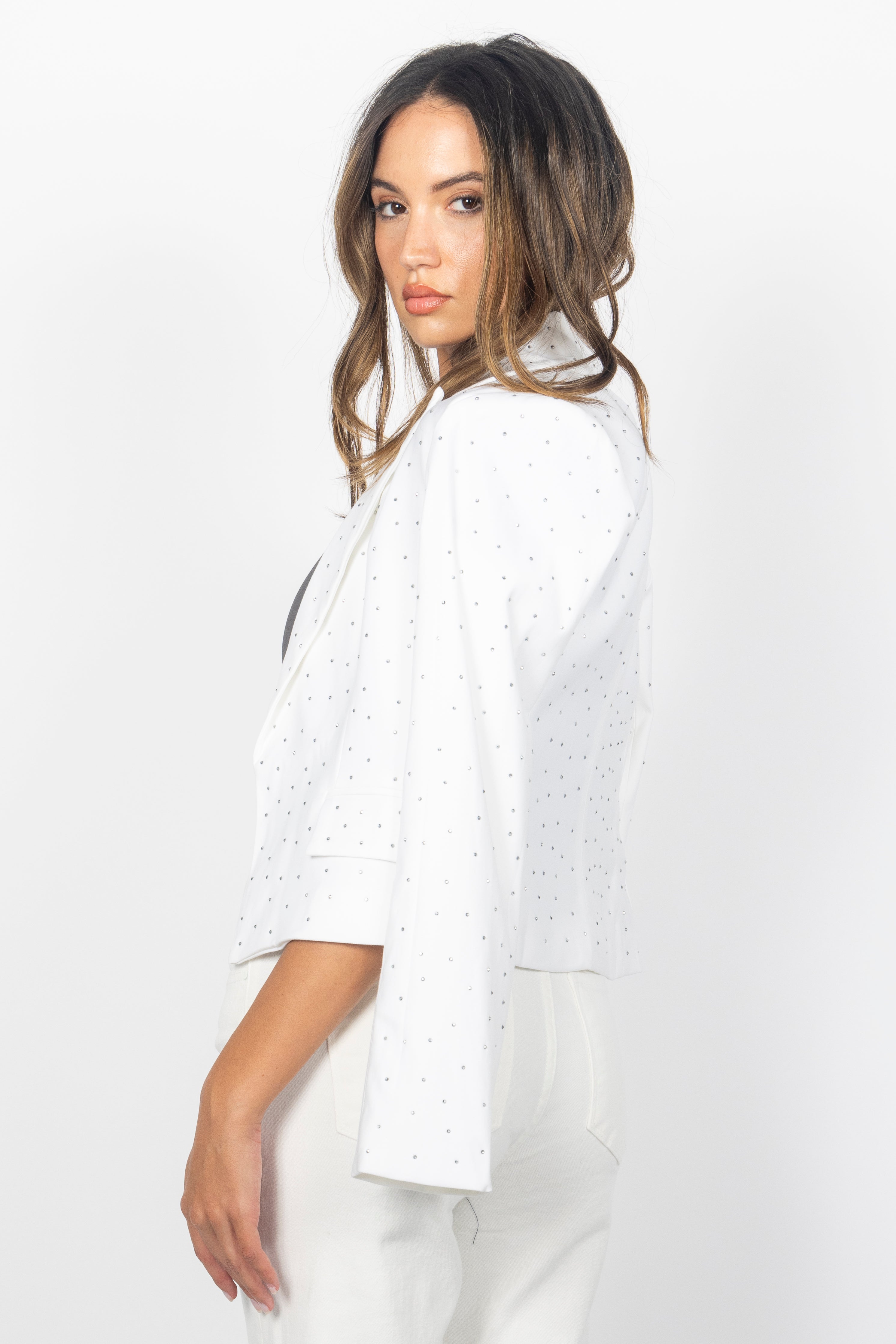 MARLIE WHITE BLAZER