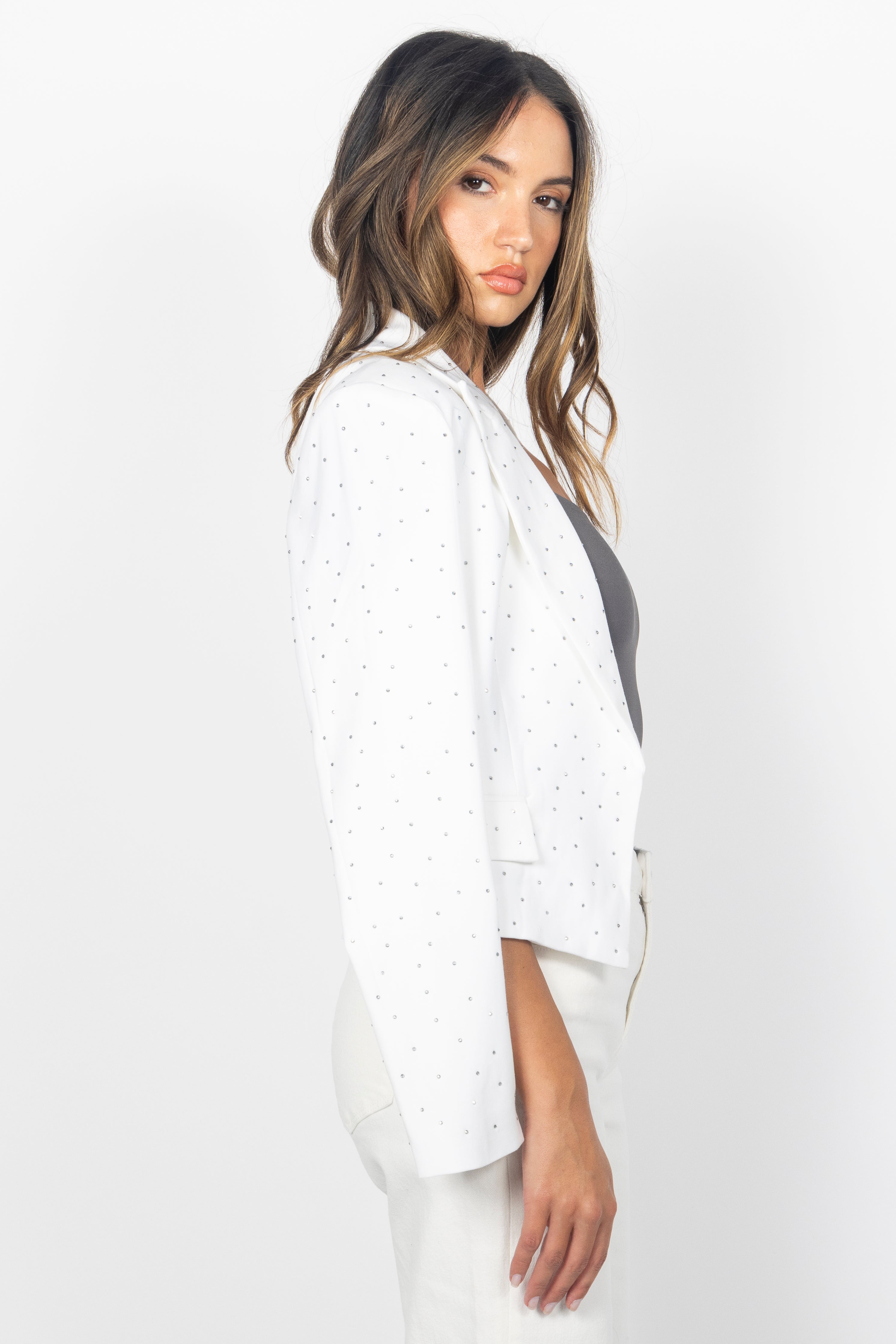 MARLIE WHITE BLAZER